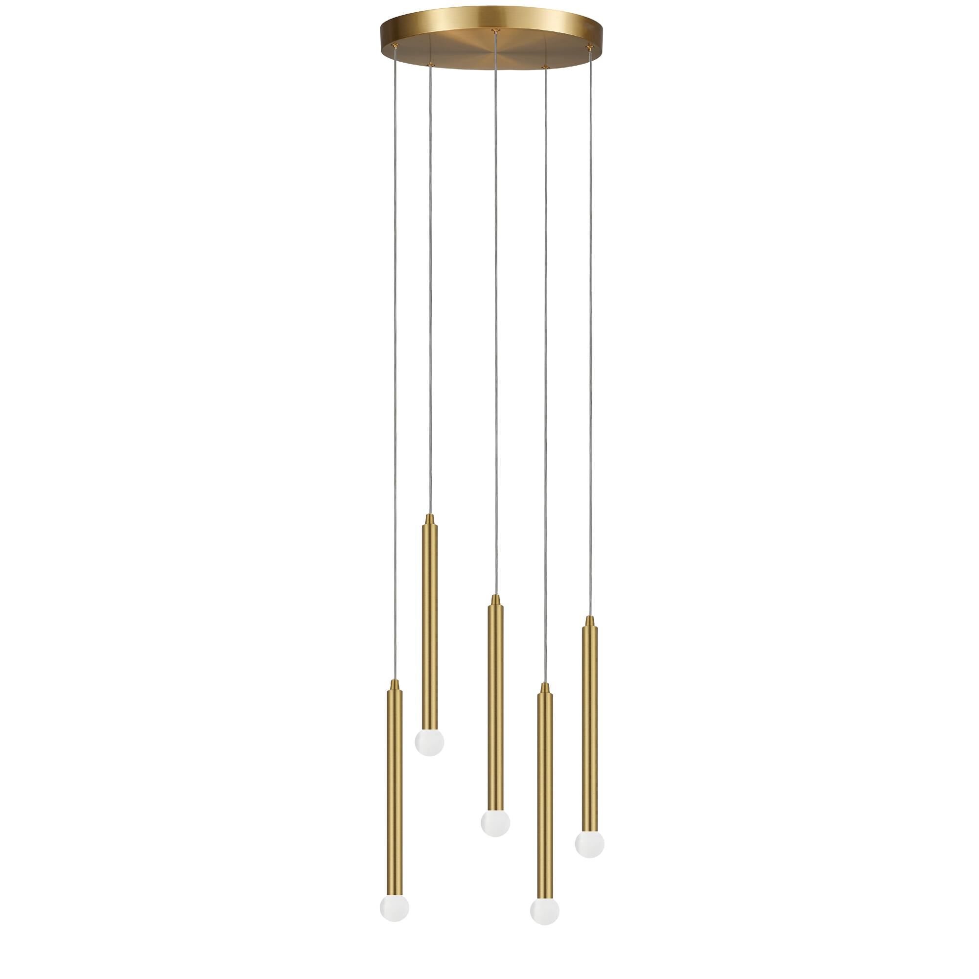 Sanya 24 Inch Multi Light Pendant by Dainolite