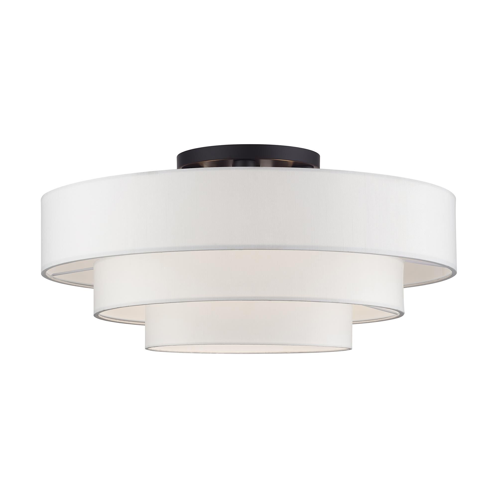 Manorwood 28 Inch Semi Flush Mount by Livex Lighting