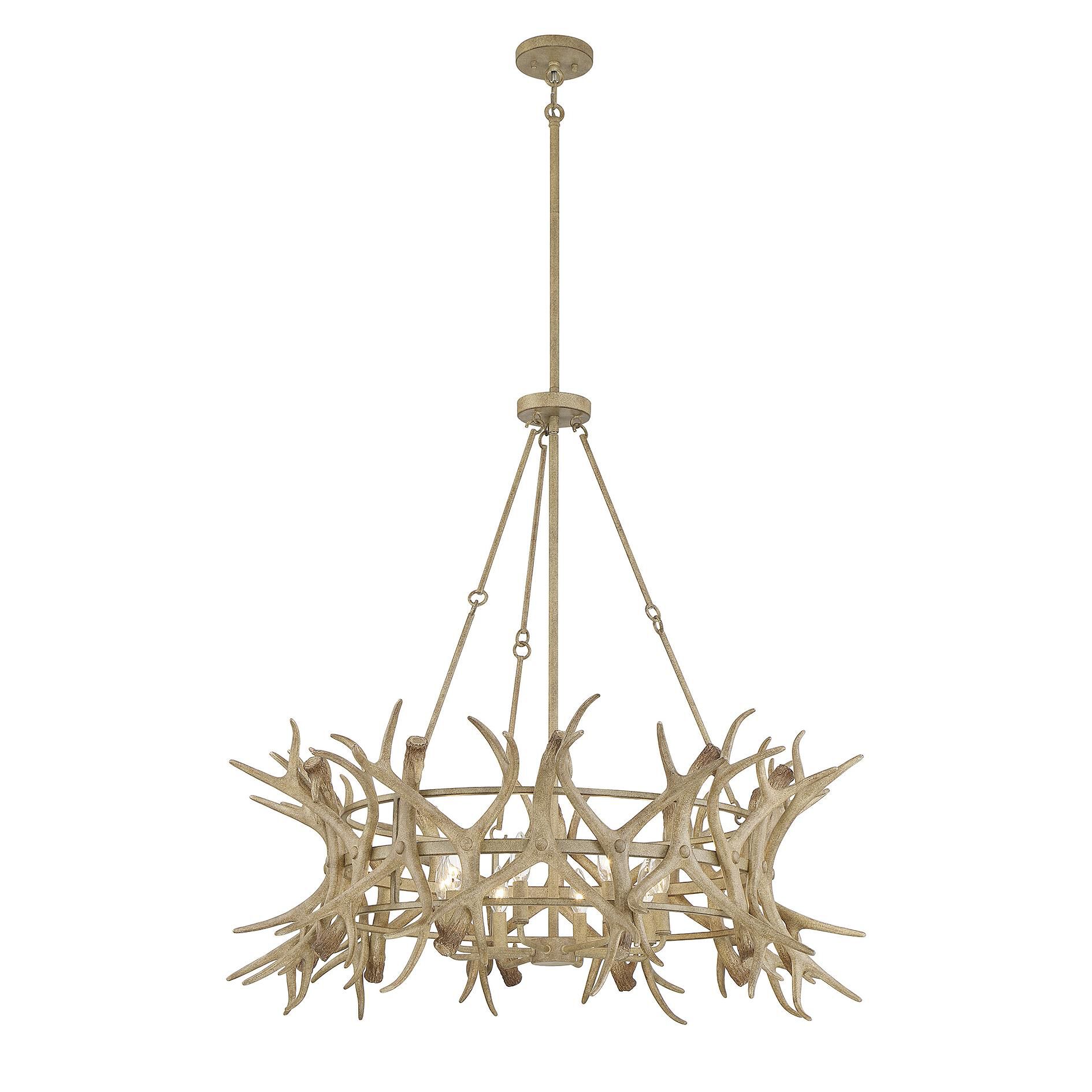 Daniels 40 Inch 8 Light Chandelier by Savoy House