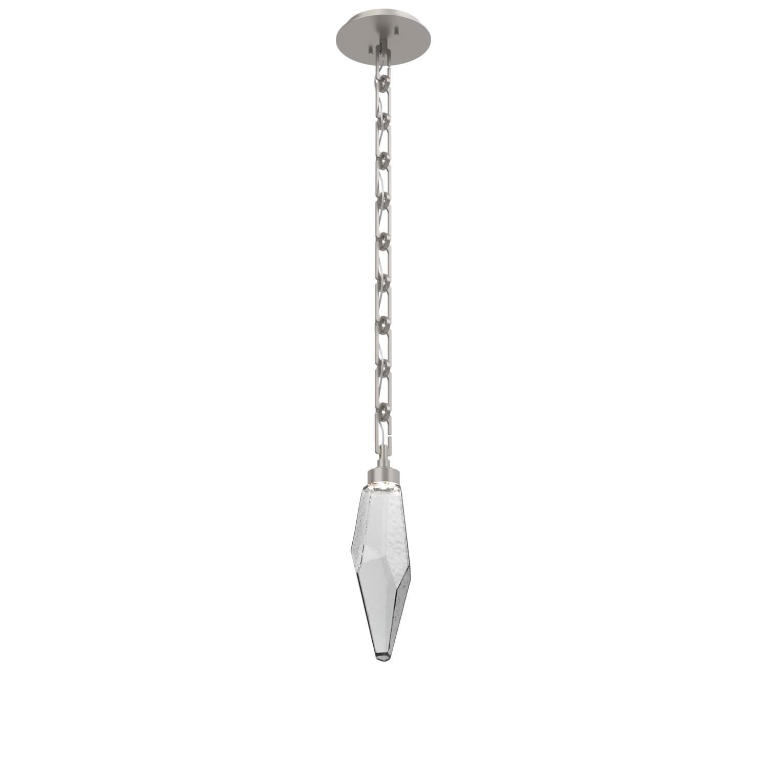 Levi Wilson Rock Crystal 6 Inch Mini Pendant by Hammerton Studio