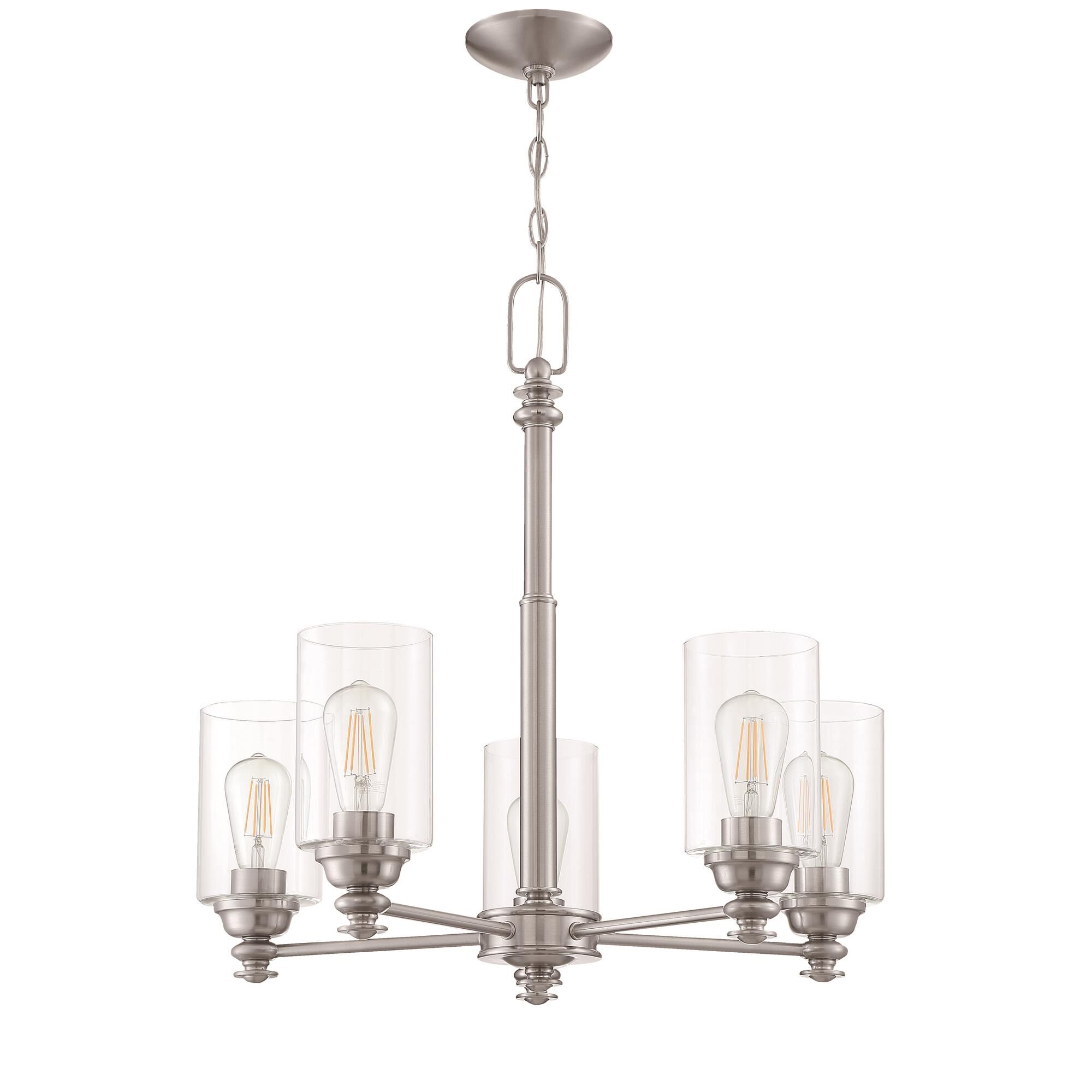 Shown in Brushed Polished Nickel finish