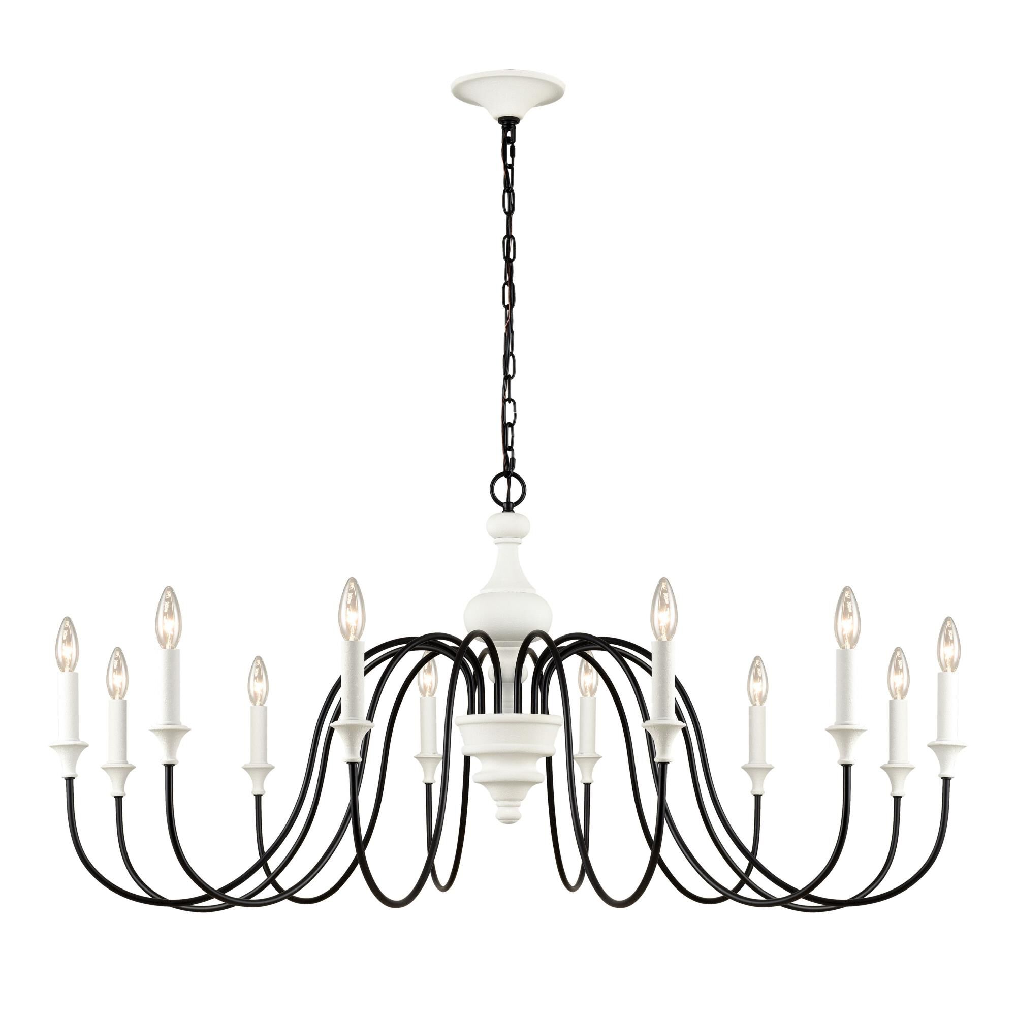 Val De Loire 48 Inch 12 Light Chandelier by ELK Lighting