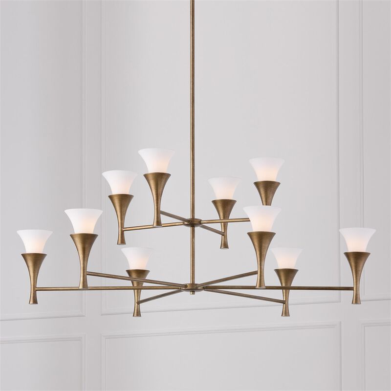 Nola 48 Inch Chandelier by Capital Lighting Fixture Company