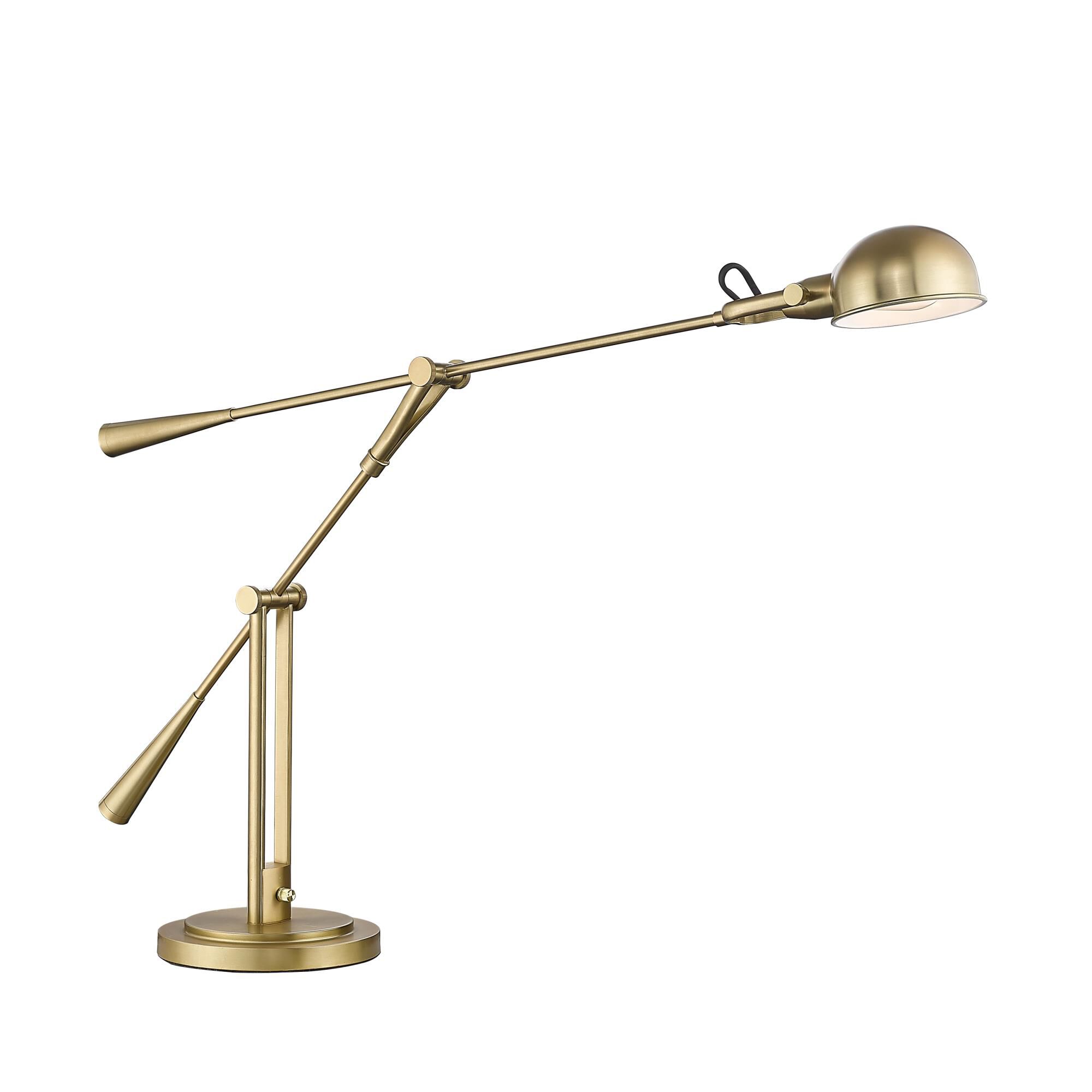 Shown in Heritage Brass finish and Heritage Brass glass and Heritage Brass shade
