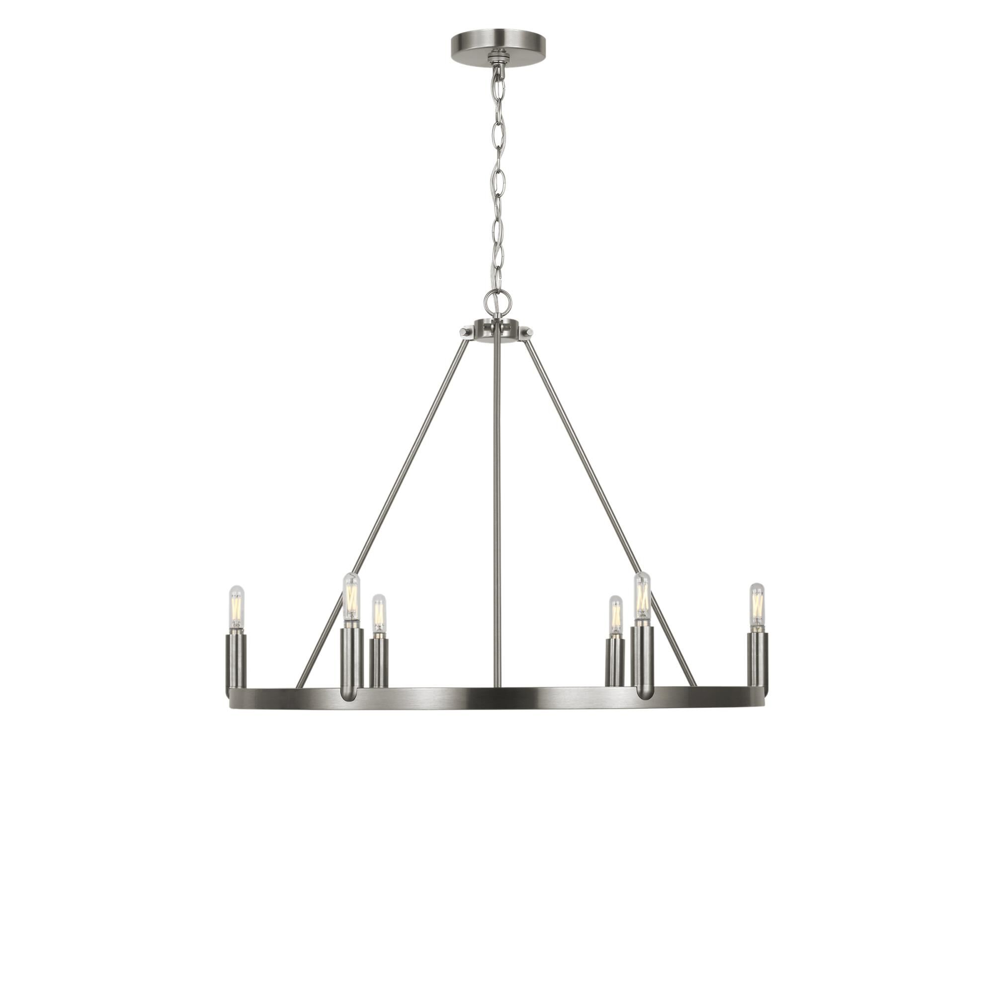 Shown in Brushed Nickel finish