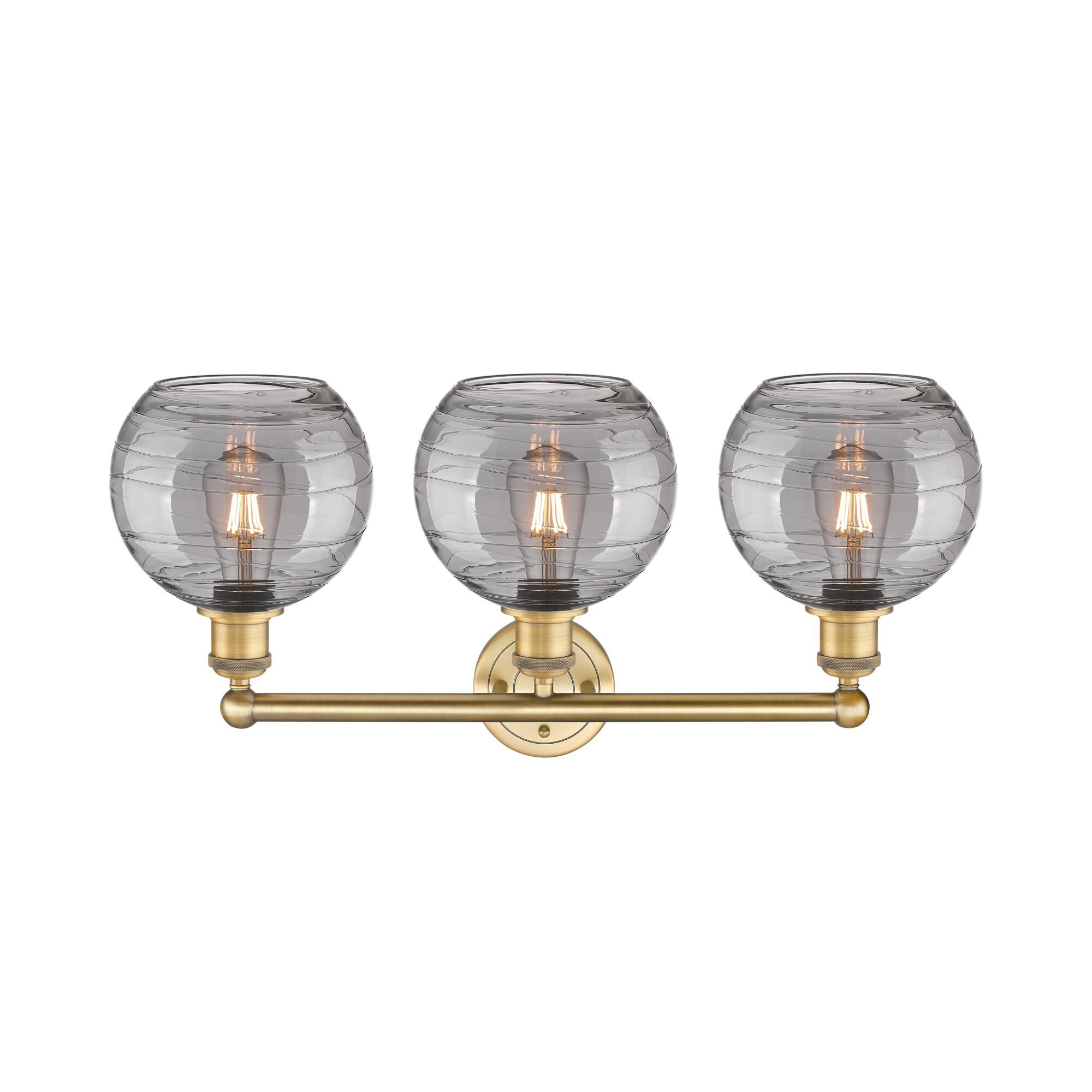 Bruno Marashlian Athens Deco Swirl 26 Inch Bath Vanity Light by Innovations Lighting