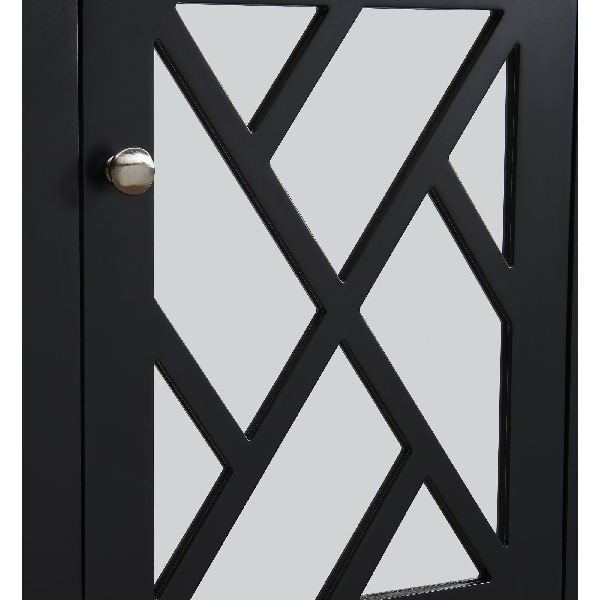 Shown in Black finish