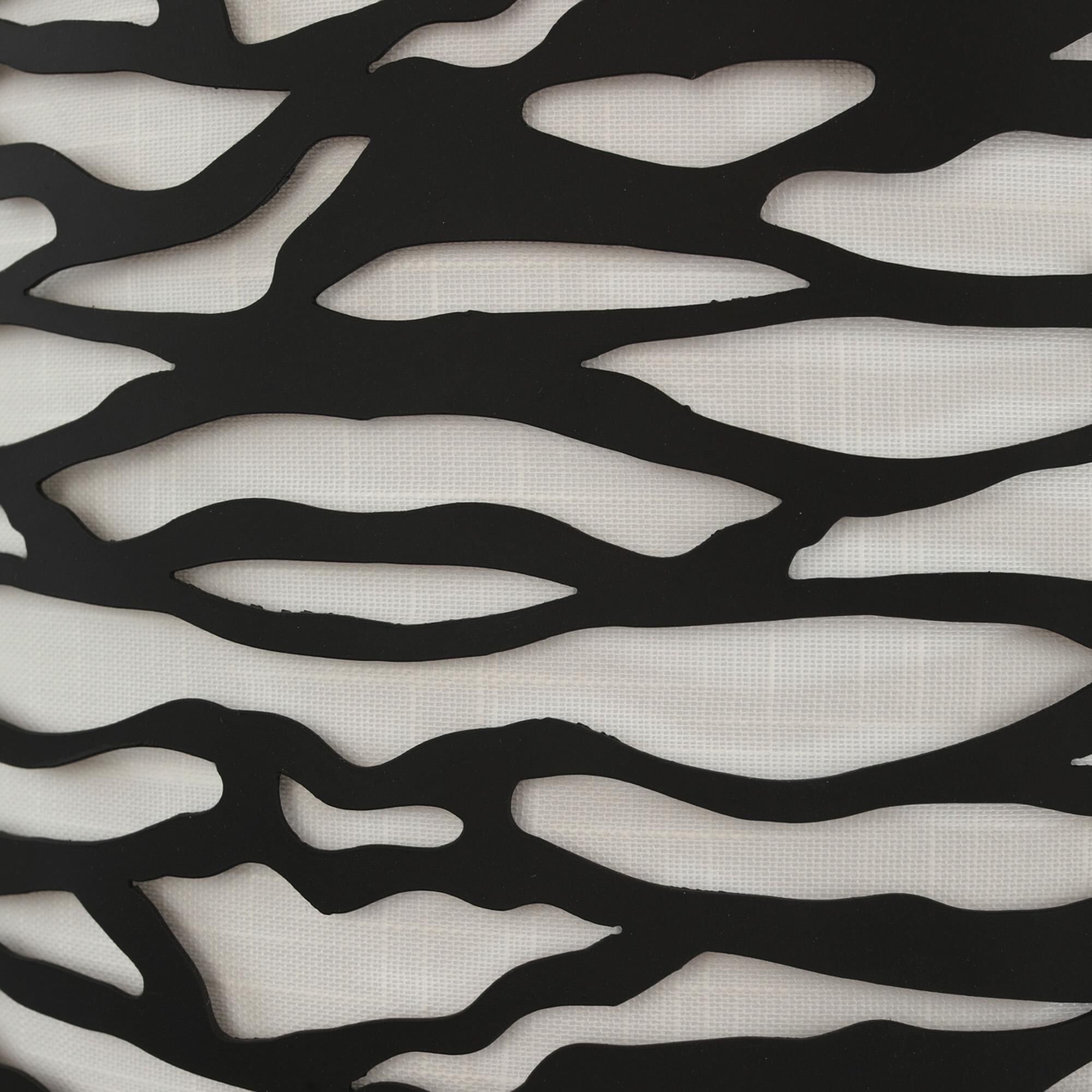 Shown in Carbon Black finish and Bone Linen shade