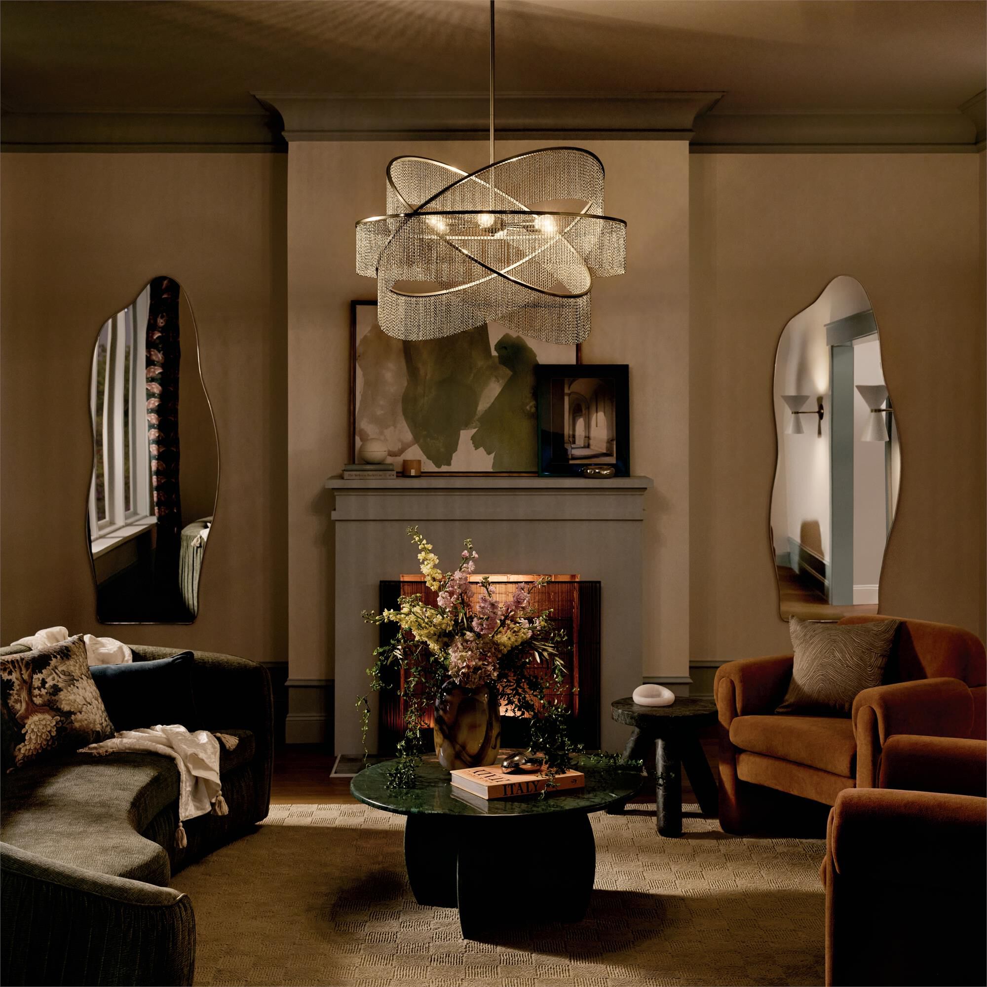 Shown in Champagne Bronze finish