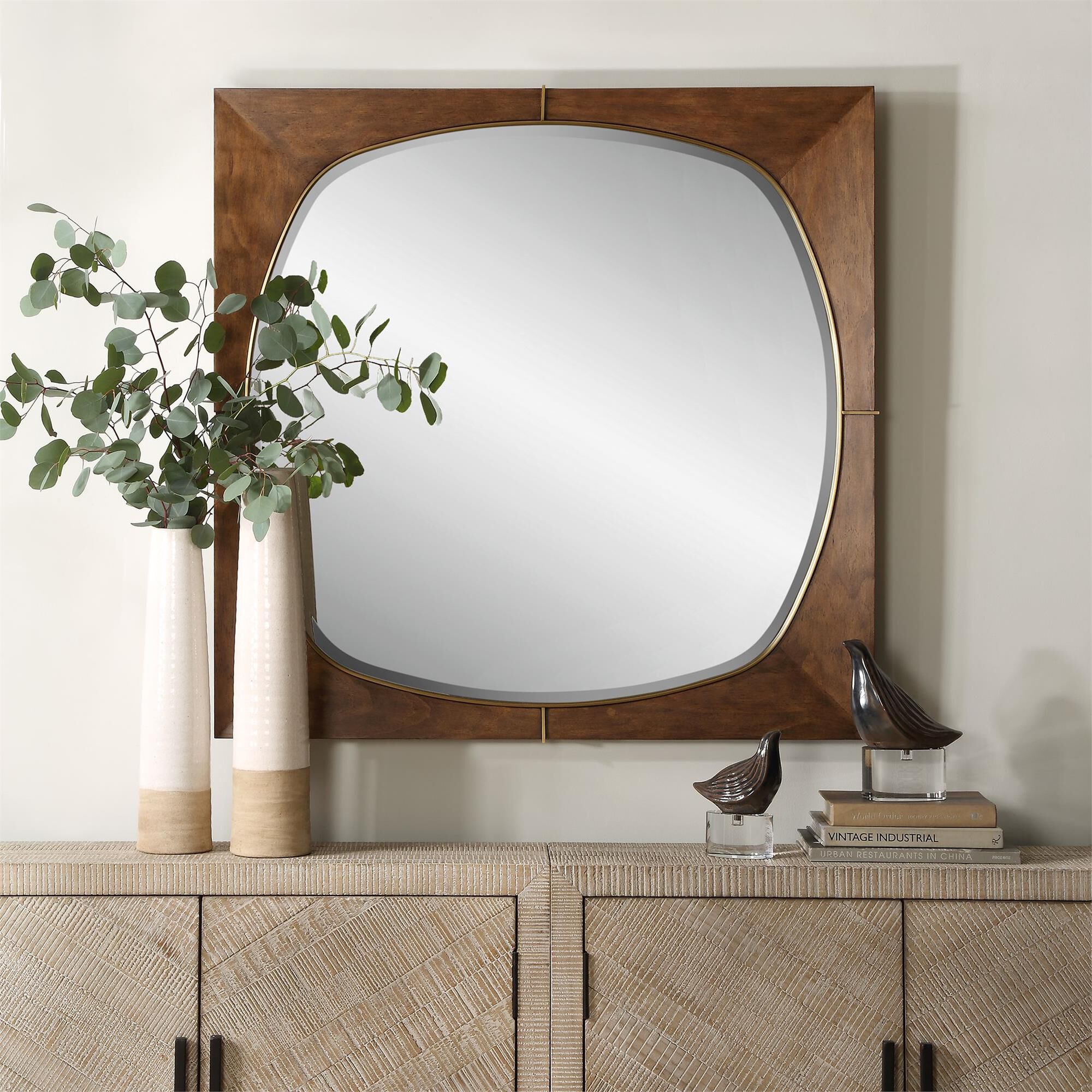 Jim Parsons Garonne 40 Inch Decorative Mirror by Uttermost
