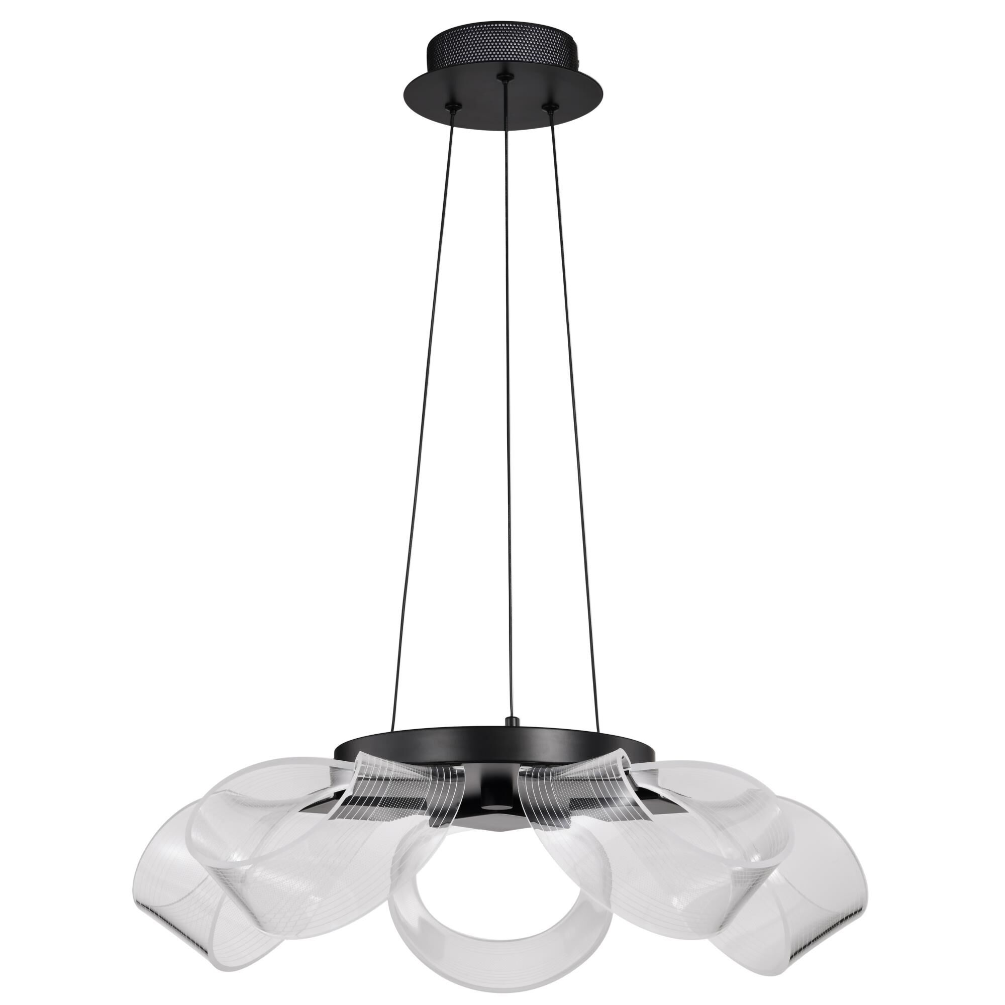 Barnett 21 Inch Mini Chandelier by Nuvo Lighting