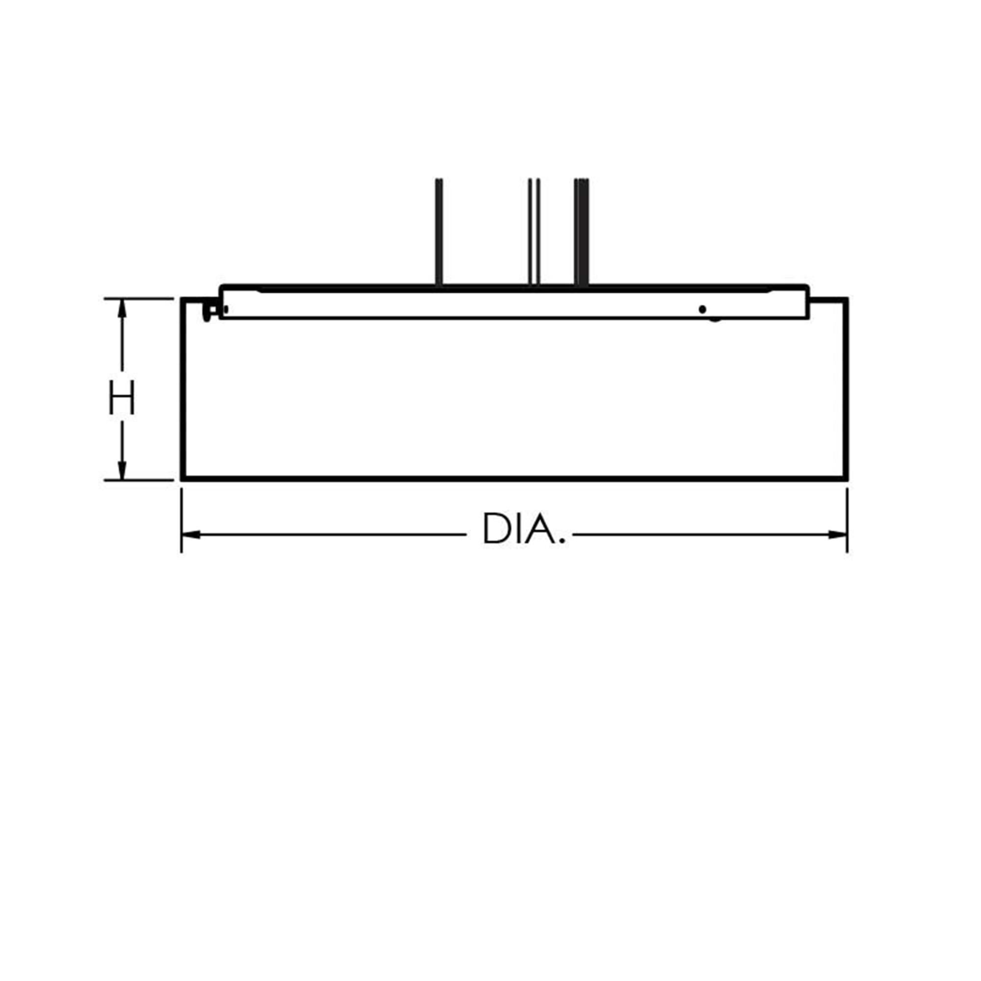 Shown in Satin Nickel finish and Linen White Fabric, Acrylic shade and No Accent accent