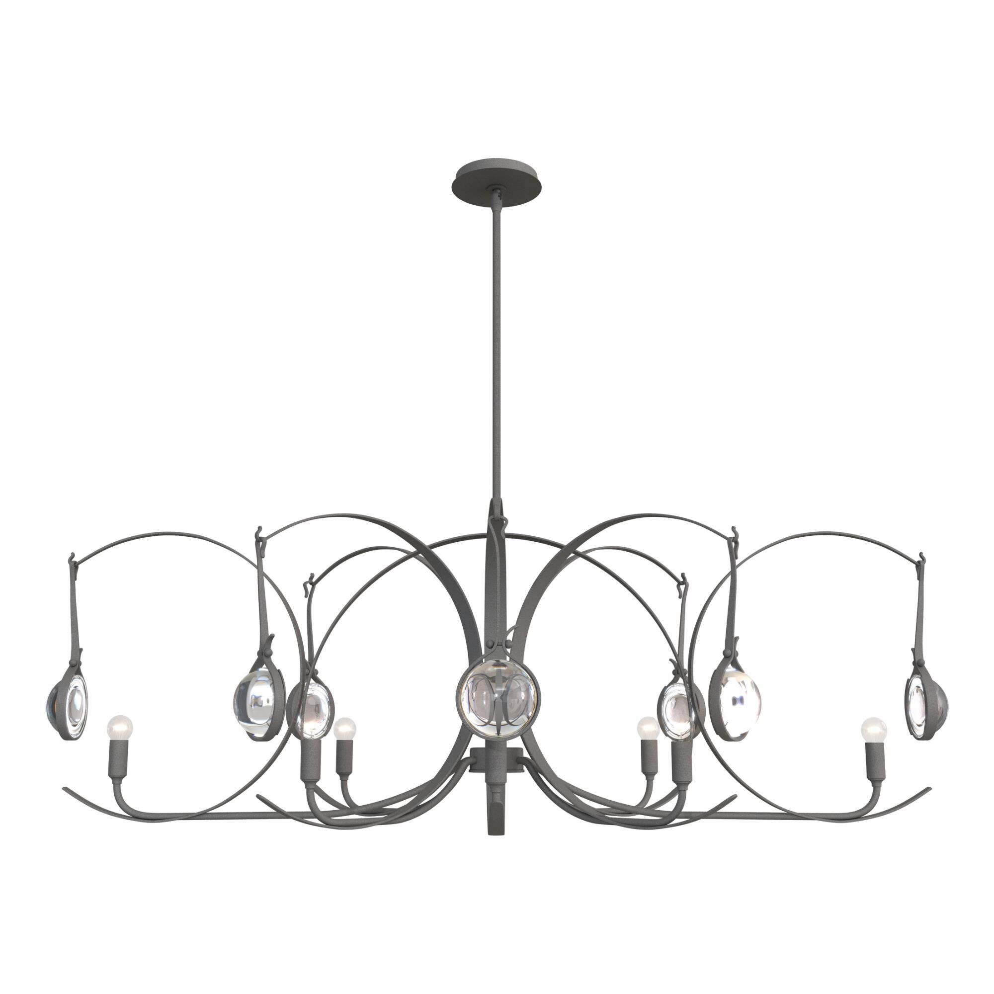 Optic 51 Inch Linear Suspension Light by Hubbardton Forge