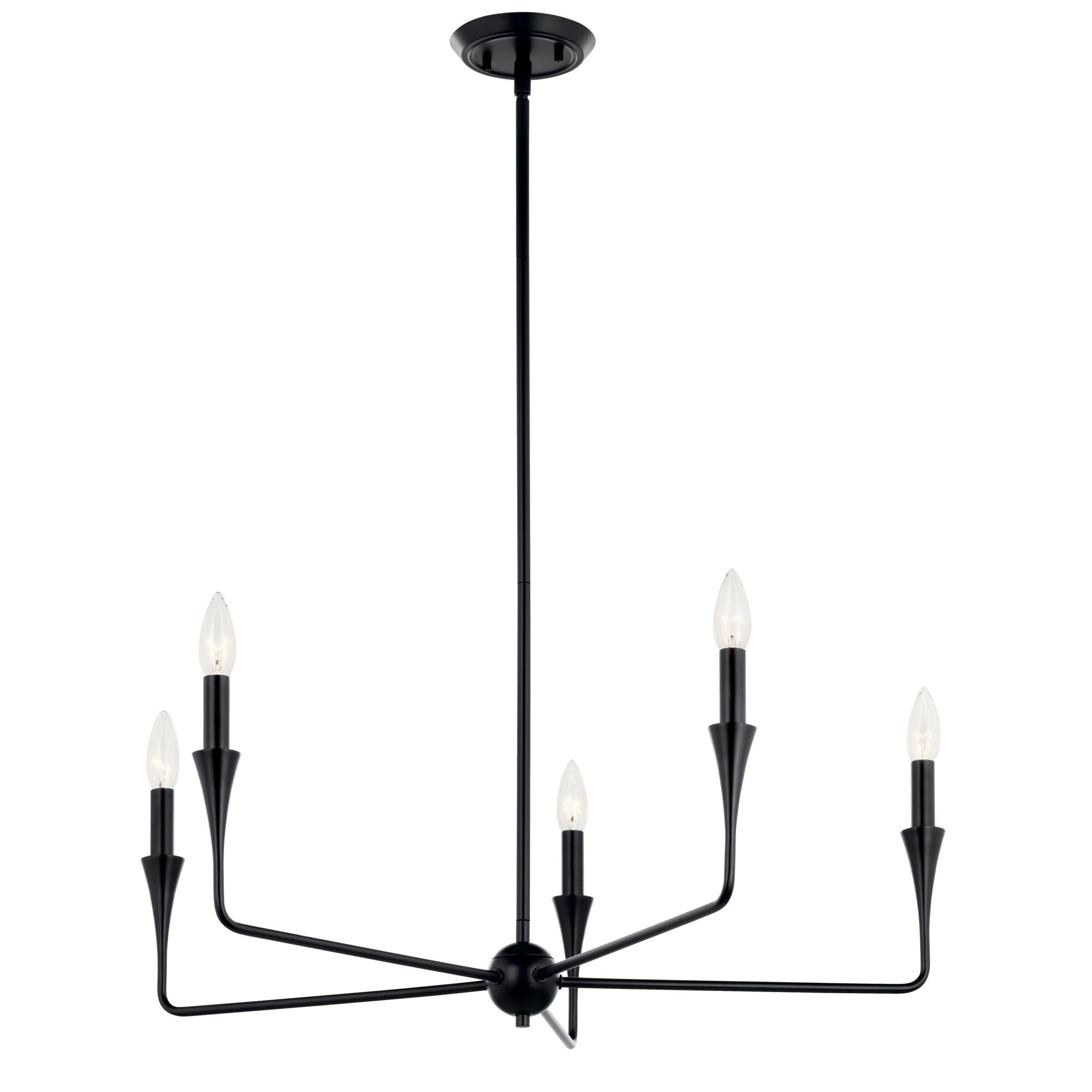 Shown in Black finish