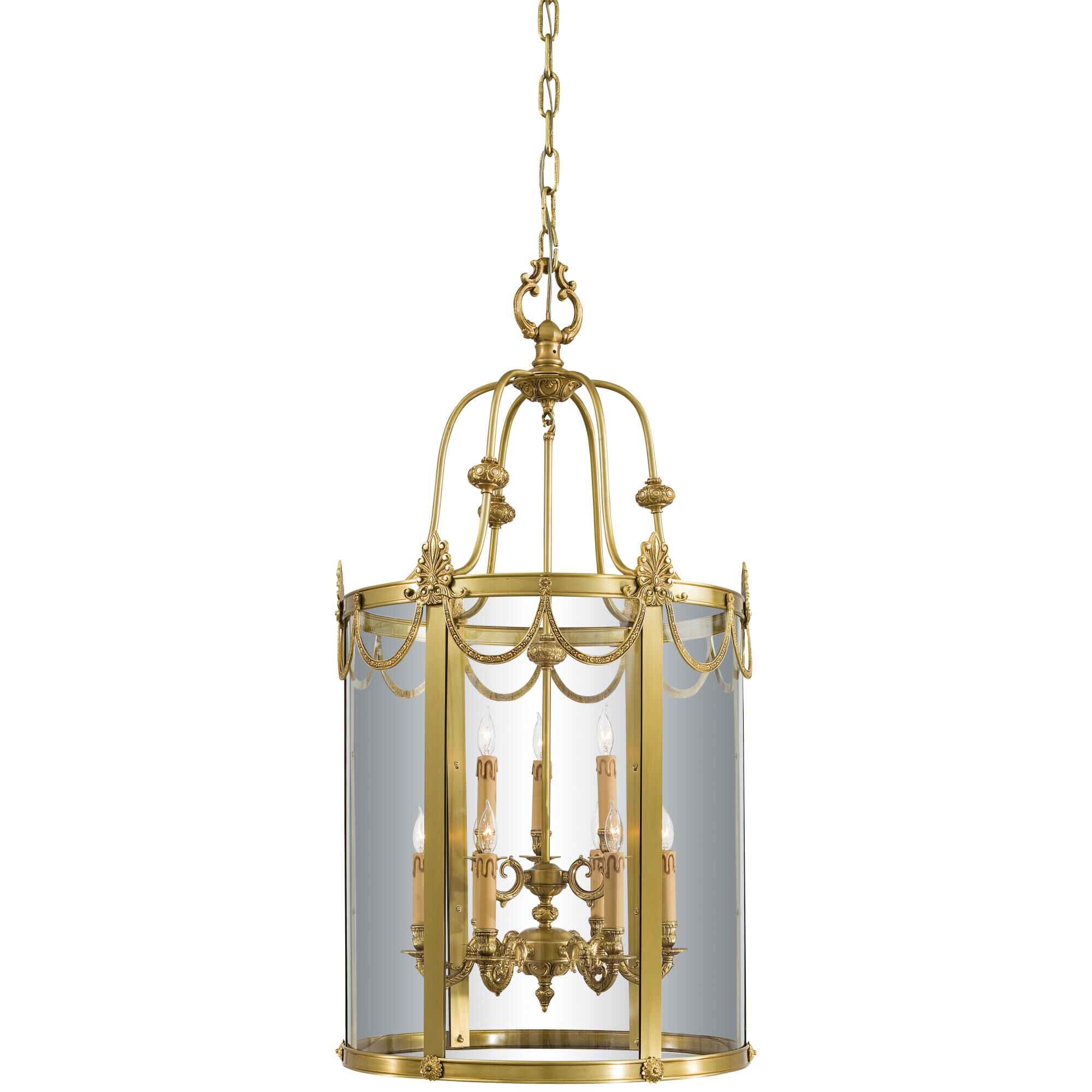 Vintage 23 Inch Cage Pendant by Metropolitan Lighting
