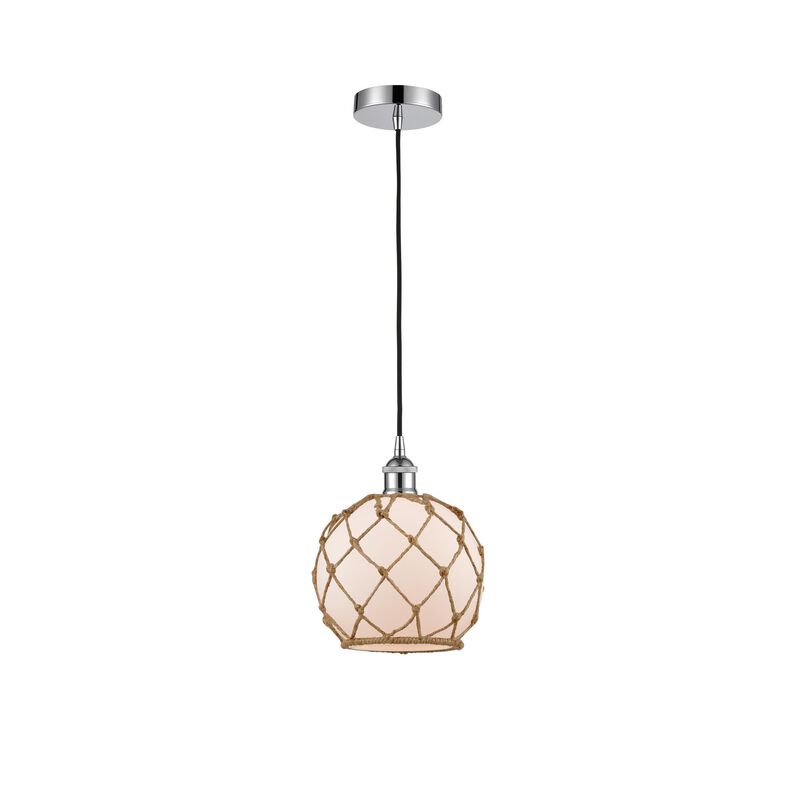 Bruno Marashlian Farmhouse Rope 8 Inch Mini Pendant by Innovations Lighting
