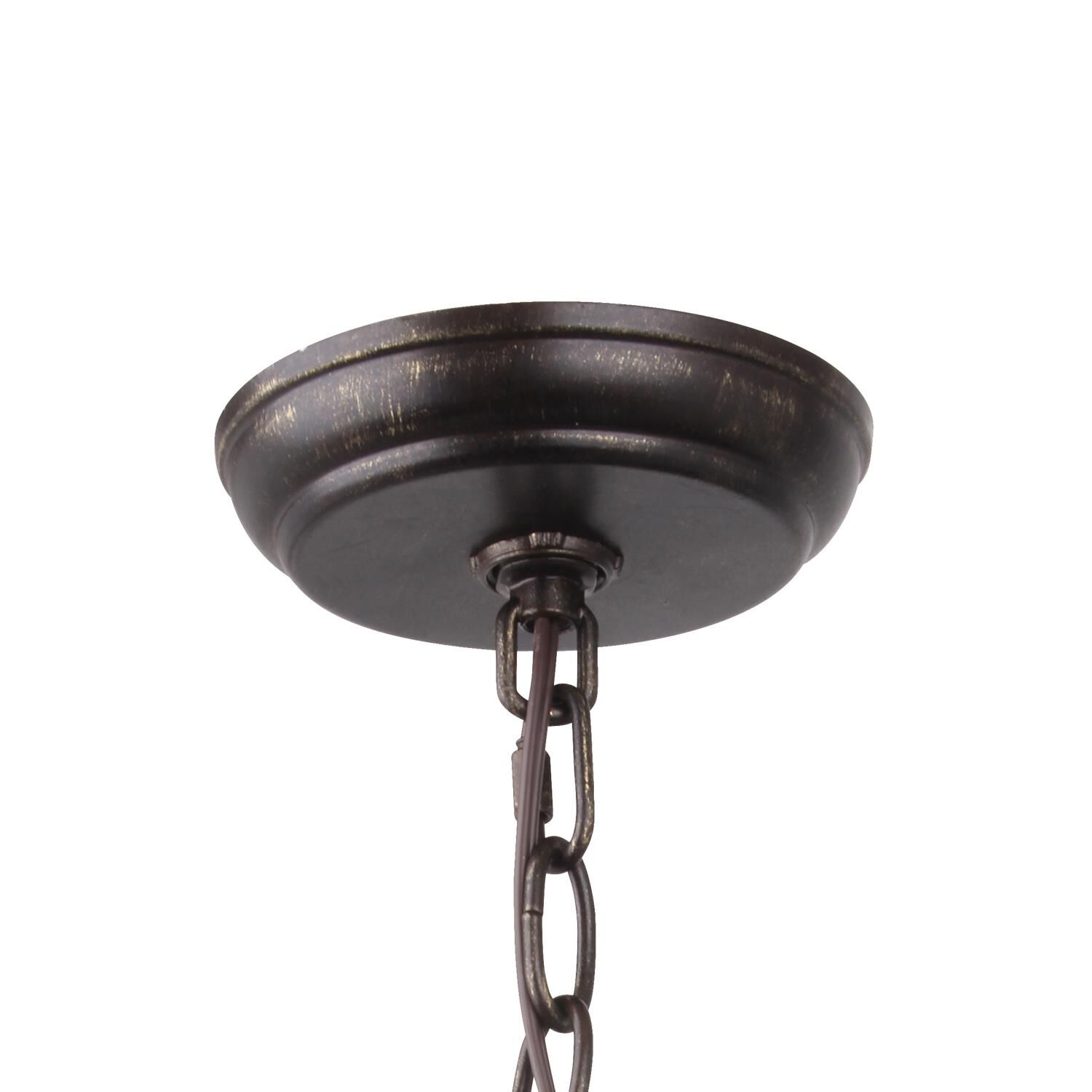 Luna 21 Inch 6 Light Mini Chandelier by Crystorama