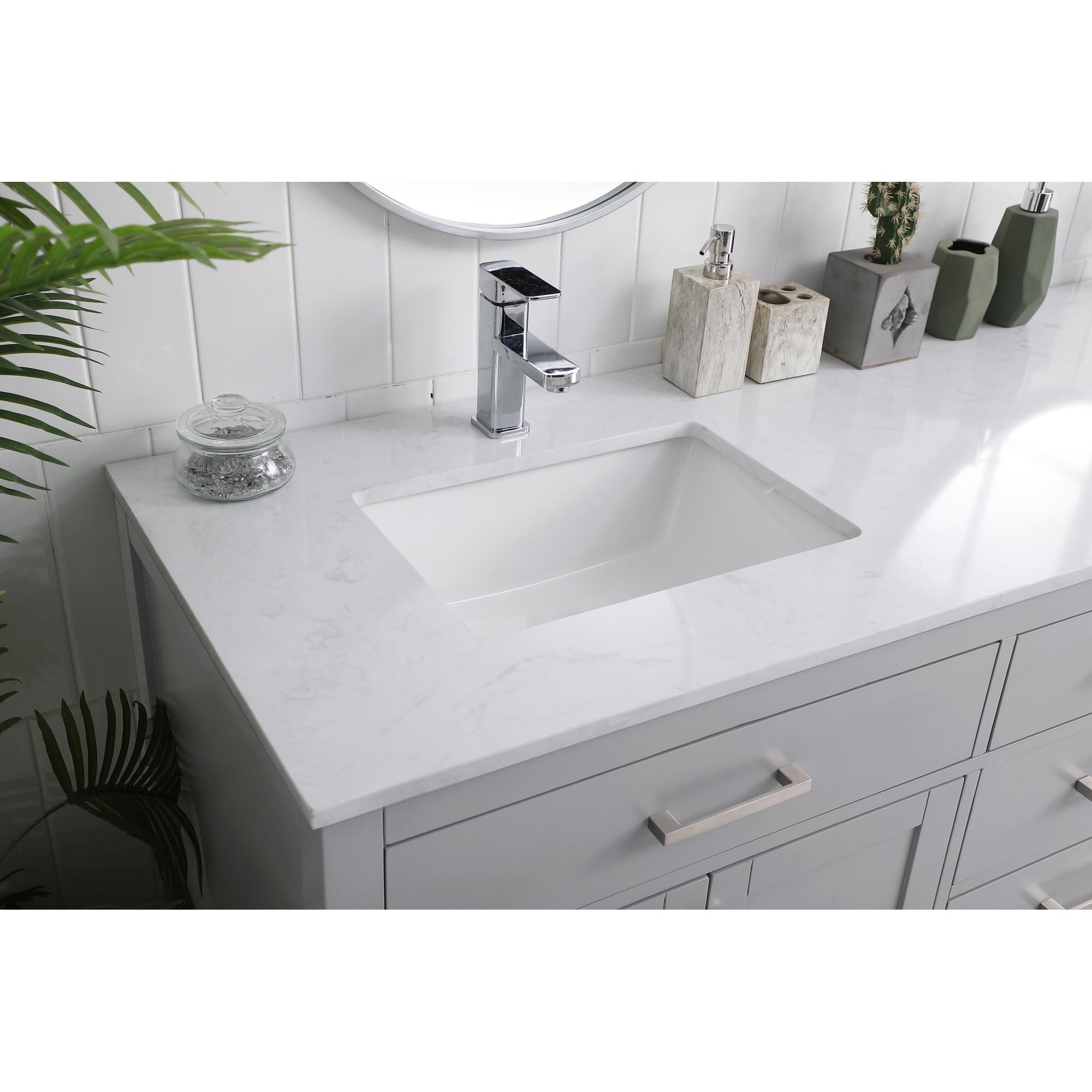 Lewis 72 Inch Bath Vanity by Elegant Decor