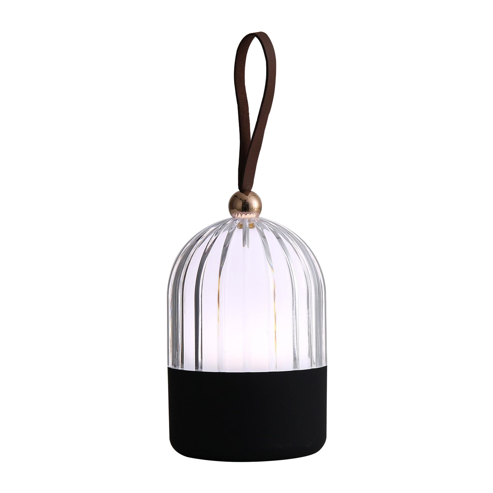 Shown in Matte Black finish and Clear glass