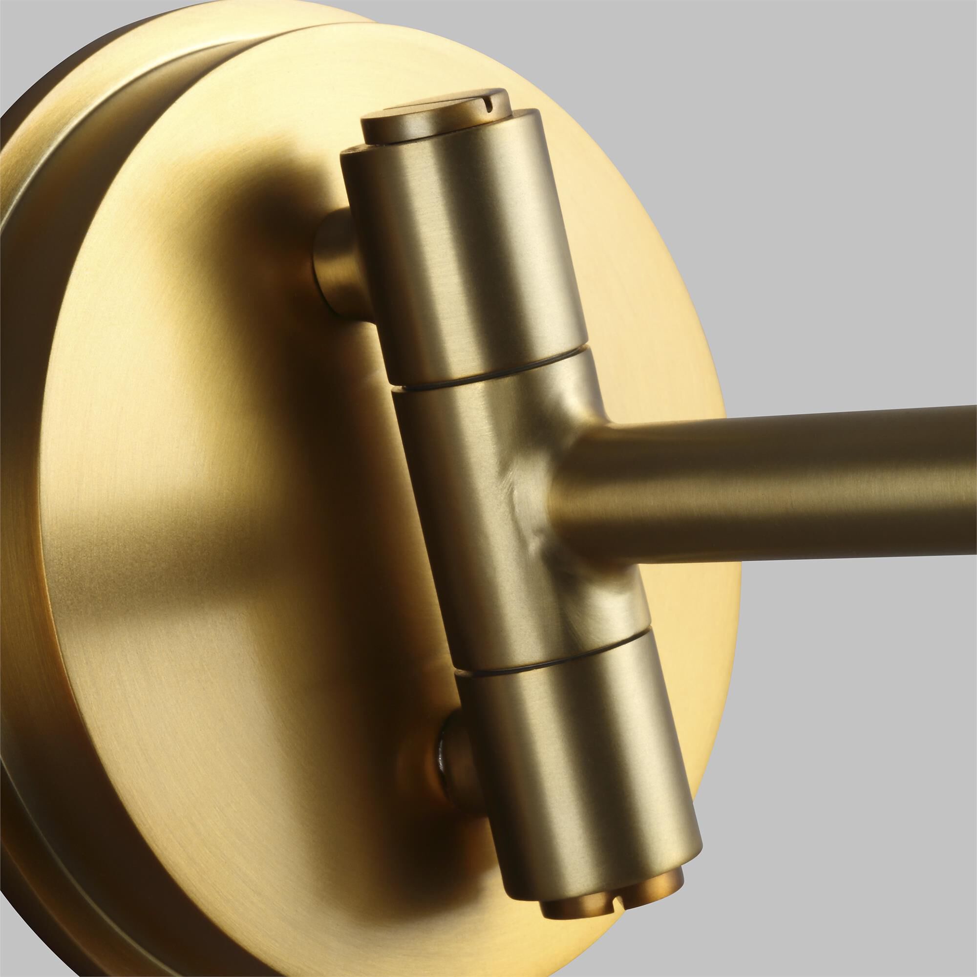 Shown in Burnished Brass finish and Milk Whitesteel glass