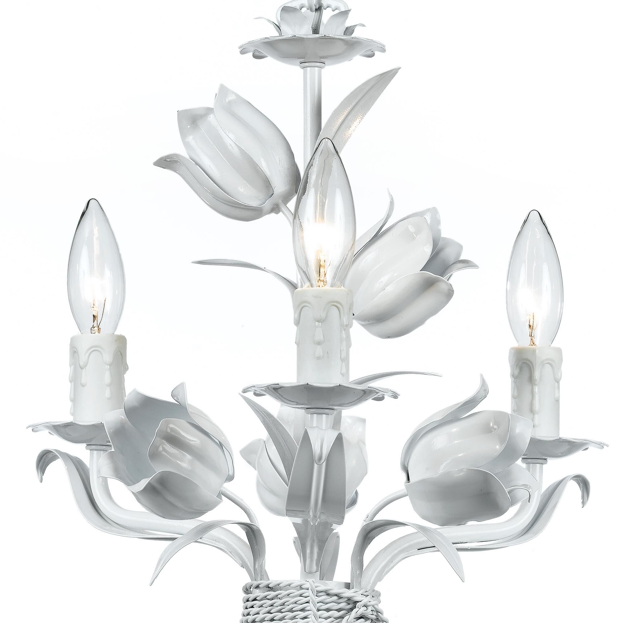 Southport 14 Inch 3 Light Mini Chandelier by Crystorama