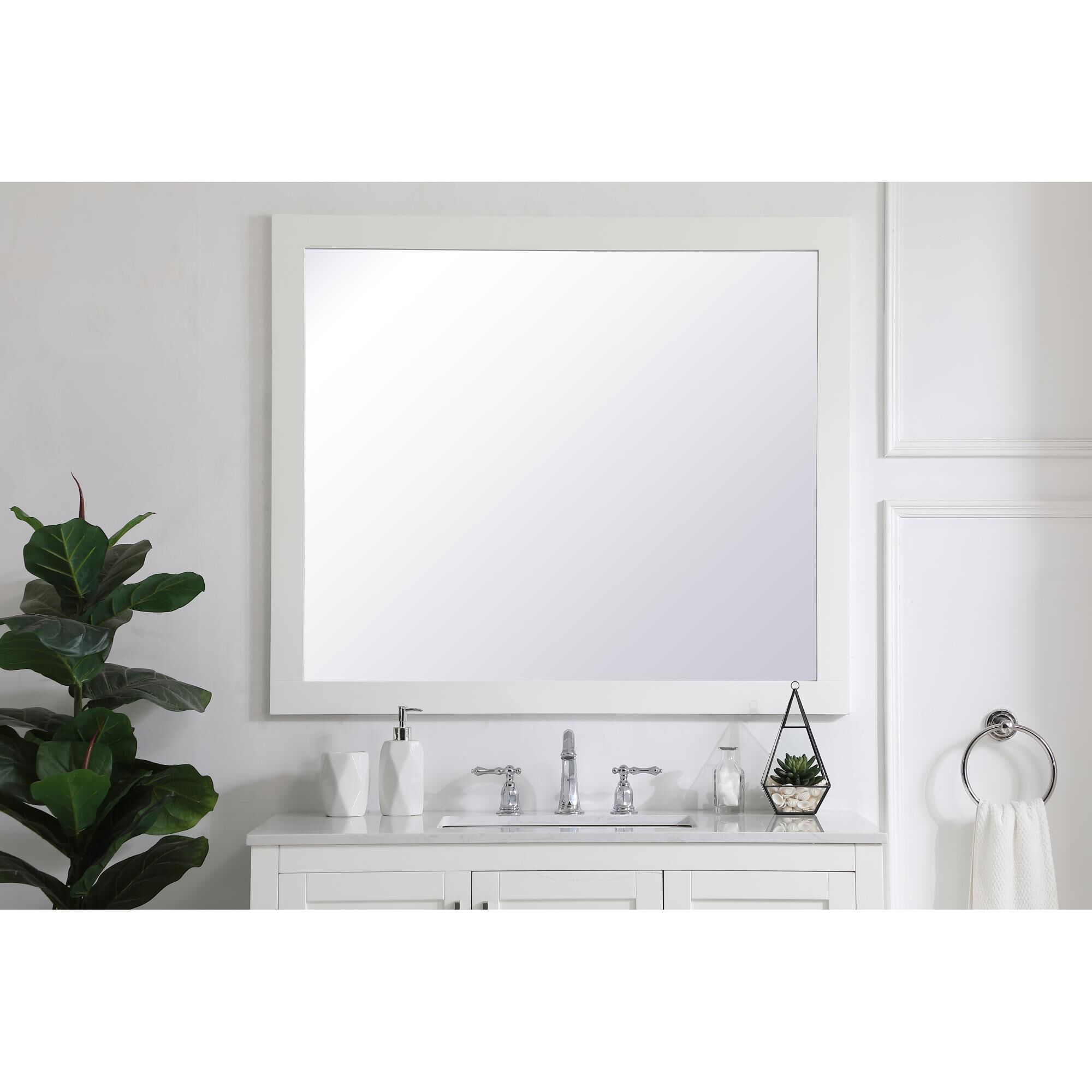 Aqua Decorative Mirrors by Elegant Decor