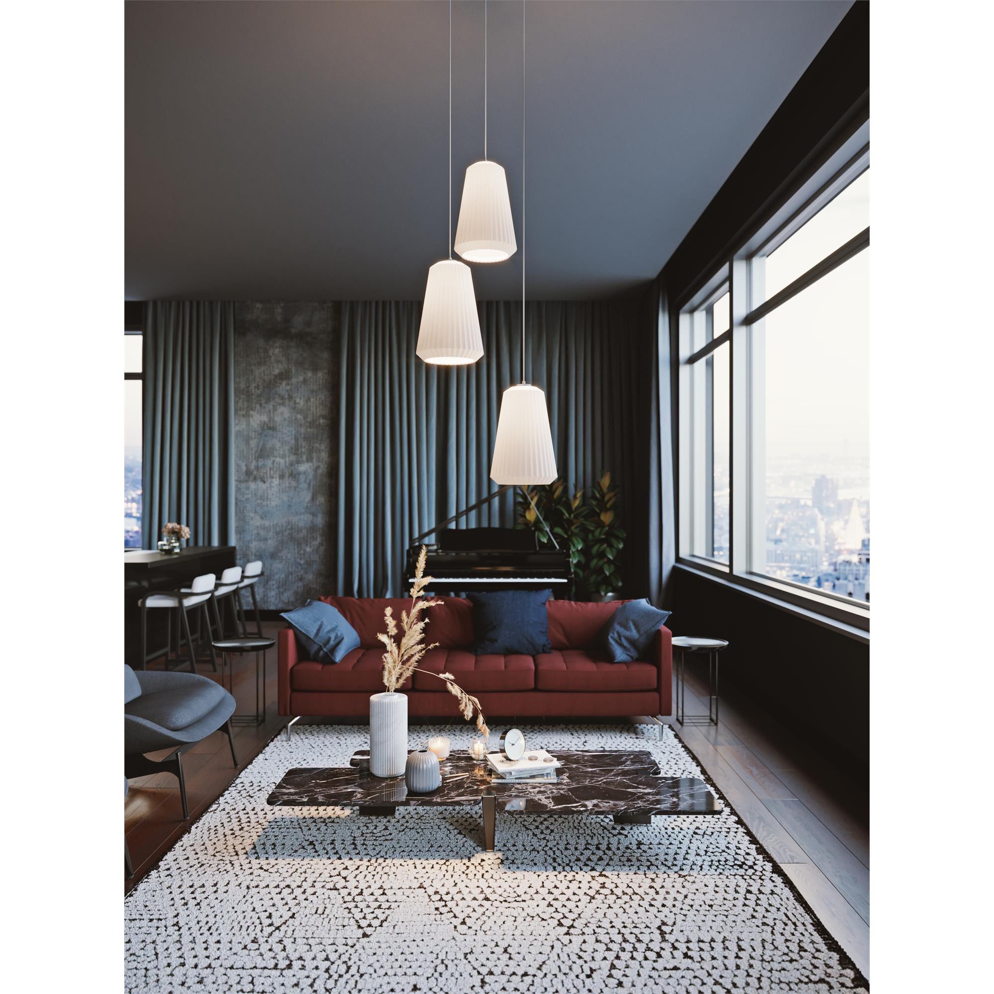 Isla 48 Inch 3 Light Multi Light Pendant by AFX Lighting