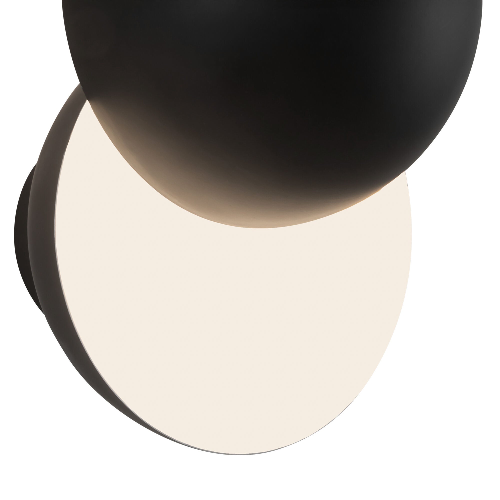 Shown in Black finish and Steel shade