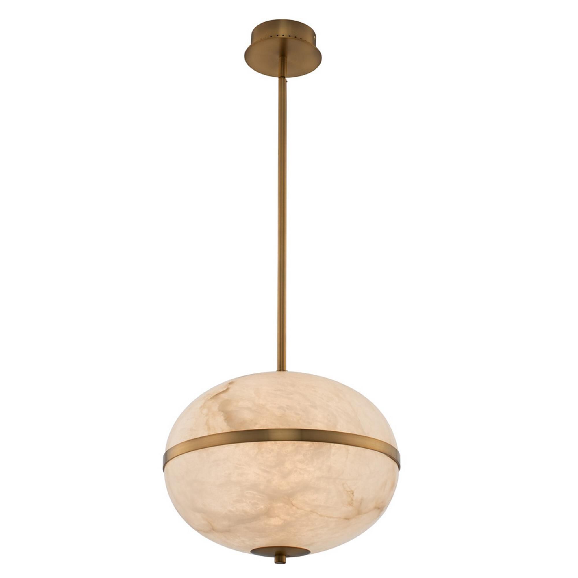 Canterbury 16 Inch LED Large Pendant by Kalco Lighting