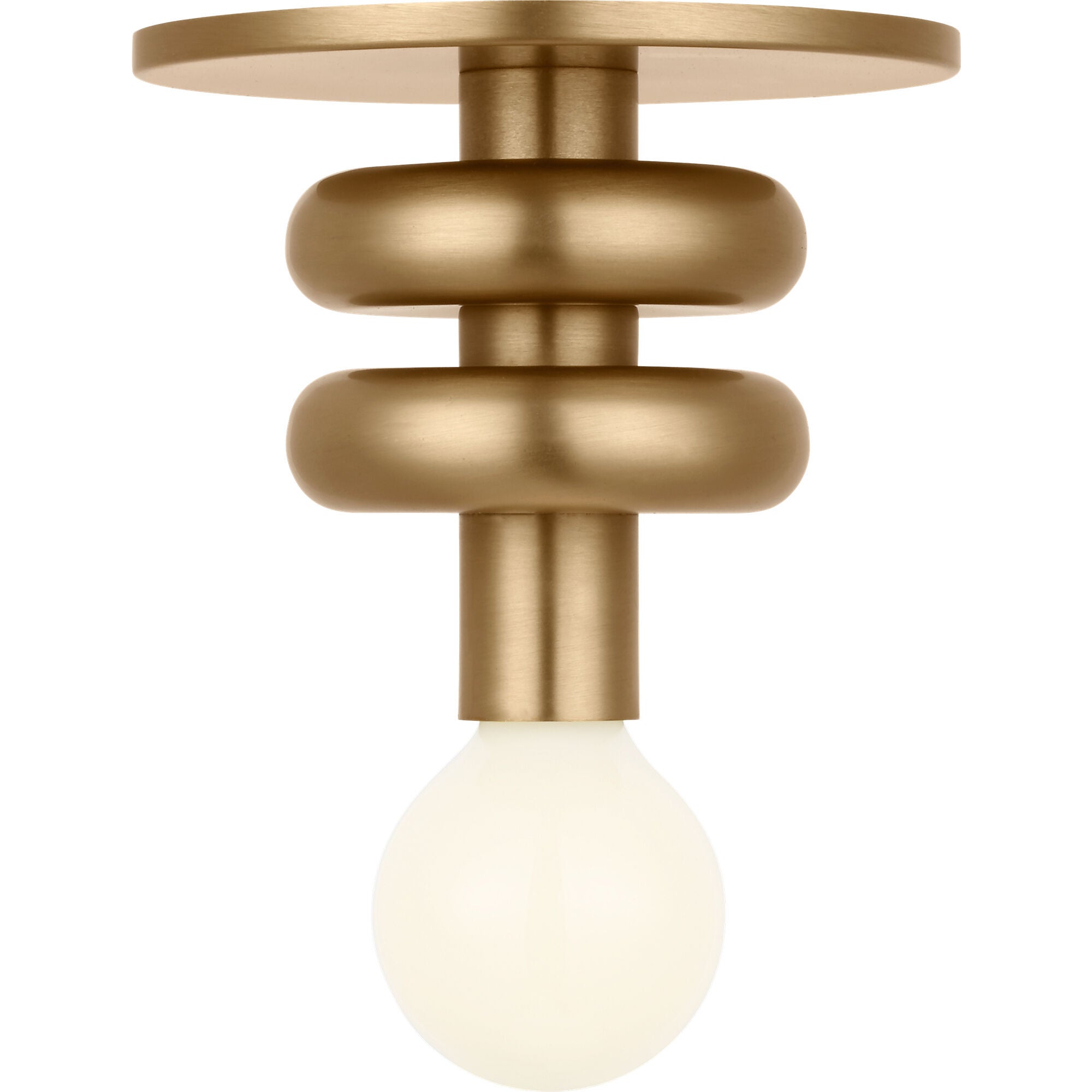 Malcolm 5 Inch Semi Flush Mount,