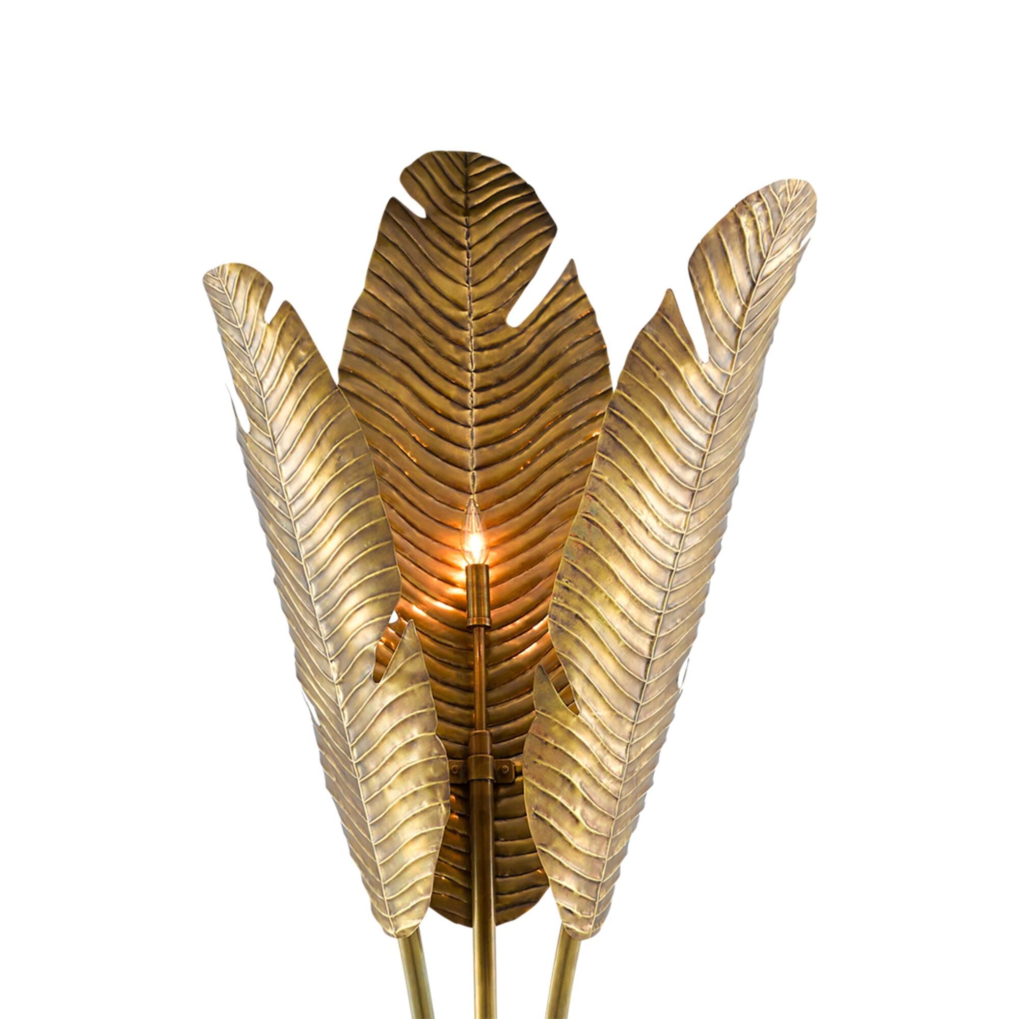 Shown in Vintage Brass and Black finish