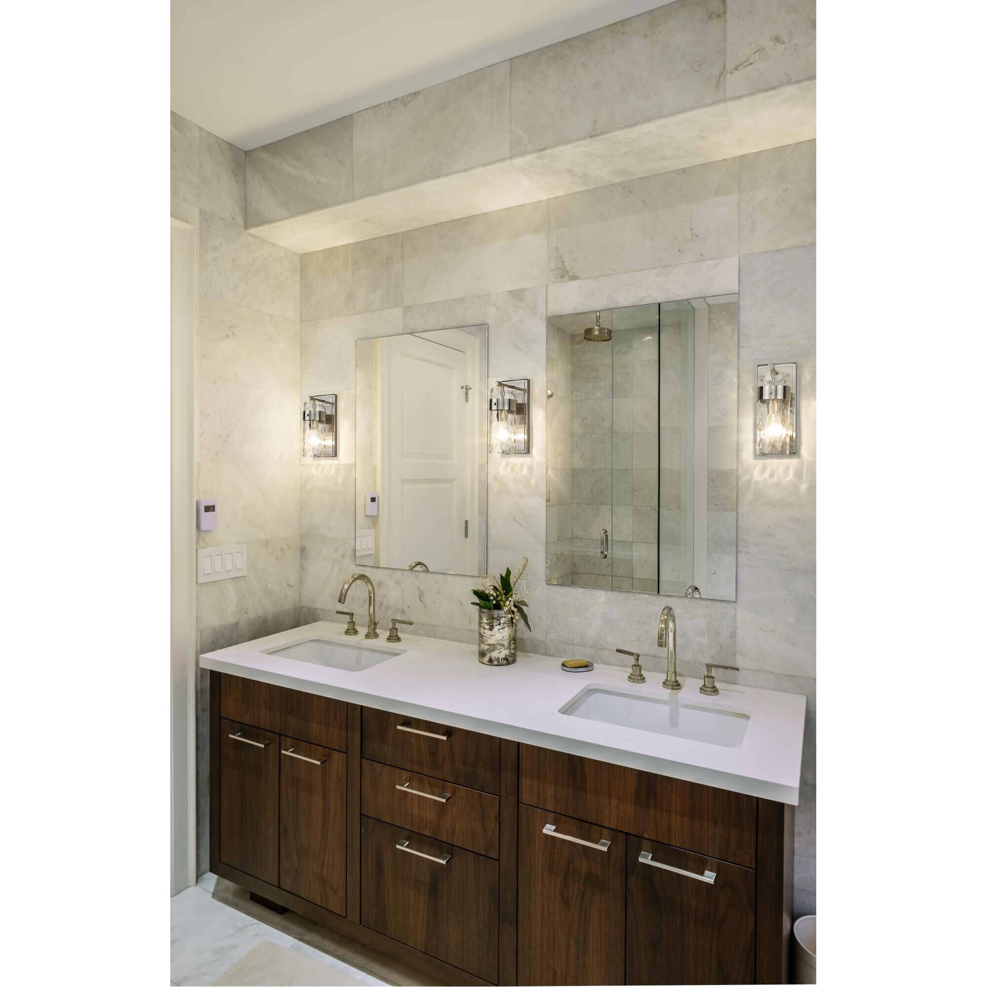 Shown in Brushed Nickel finish