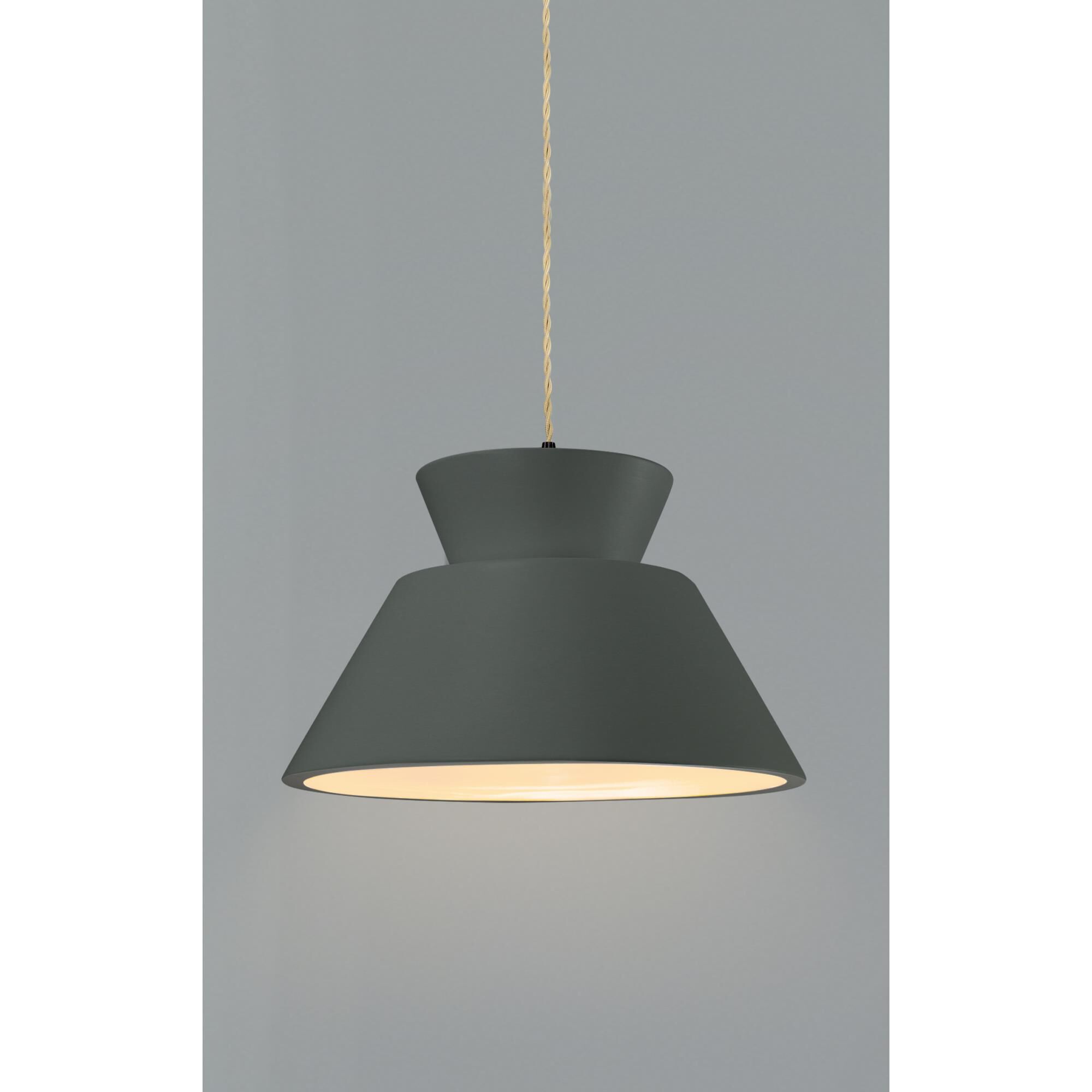 Radiance Trapezoid 14 Inch Large Pendant by Justice Design Group