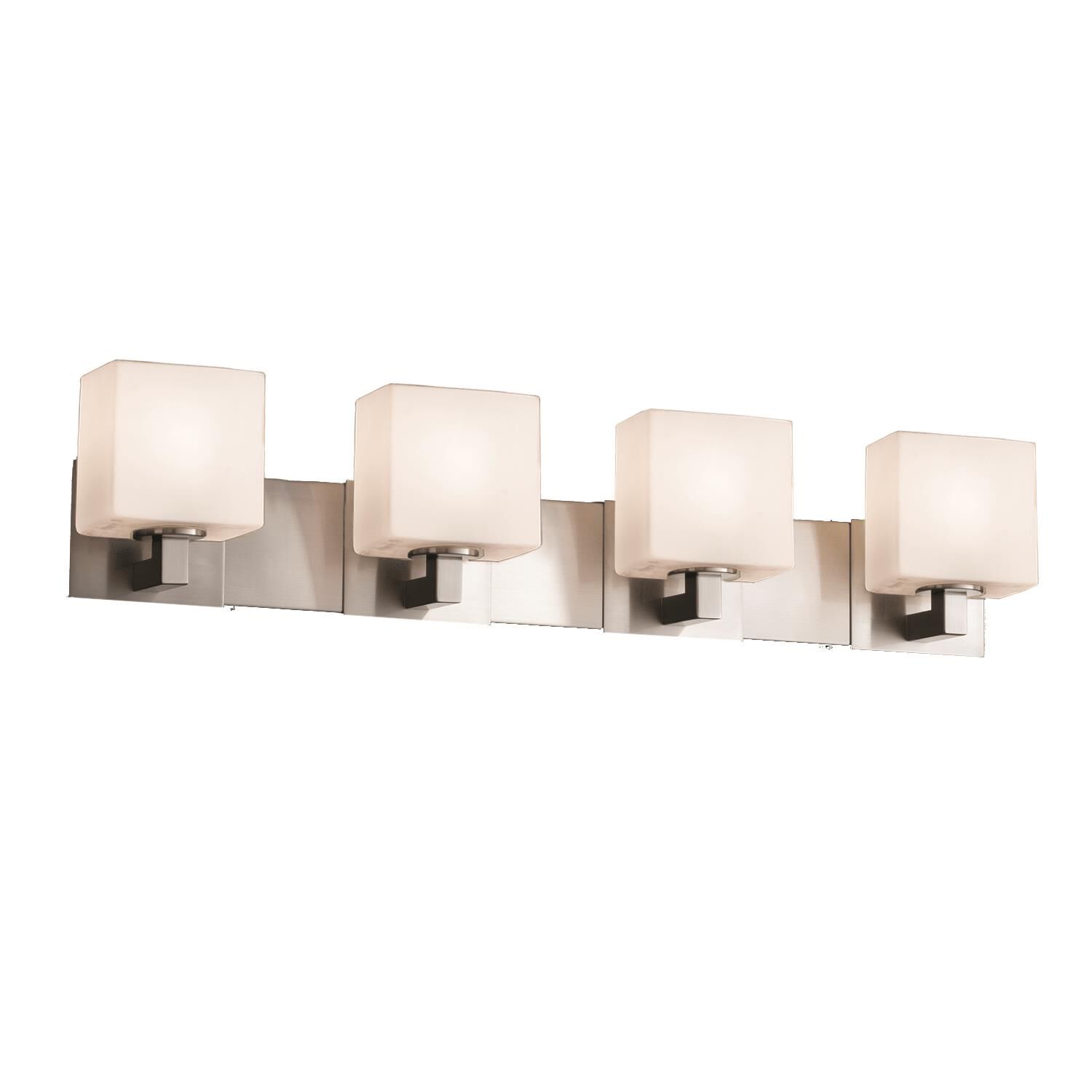 Fusion 35 Inch 4 Light Bath Vanity Light by Justice Design Group