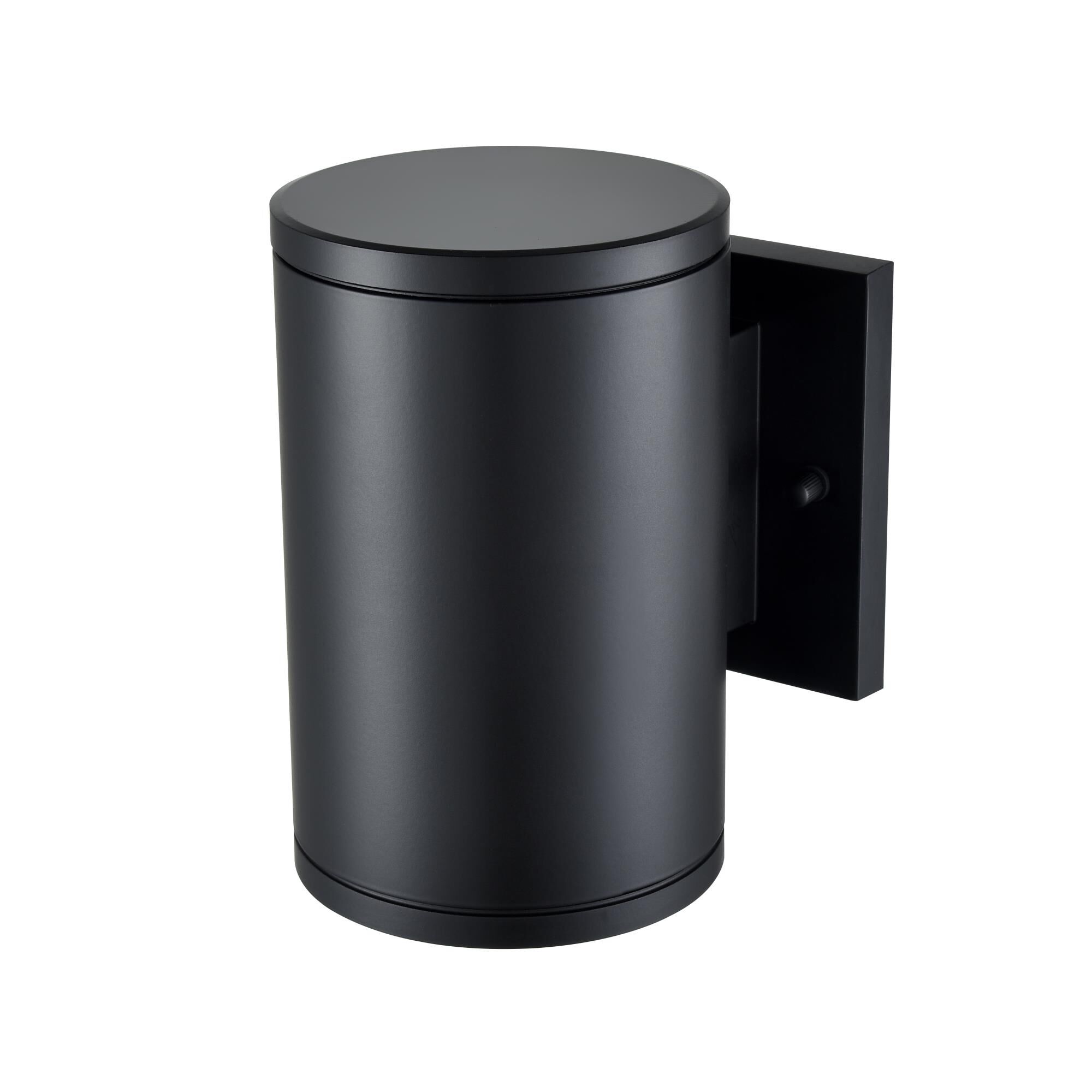 Shown in Powder Coated Black finish and Frosted glass