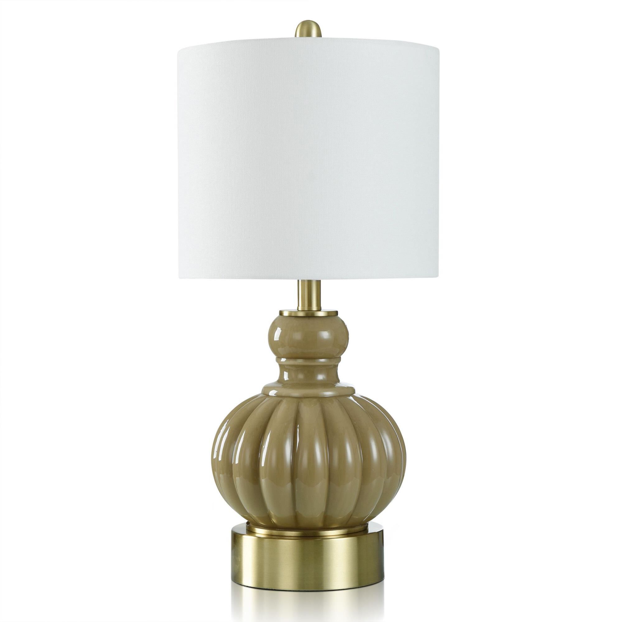 Bridgewater Tan 23 Inch Table Lamp by Stylecraft