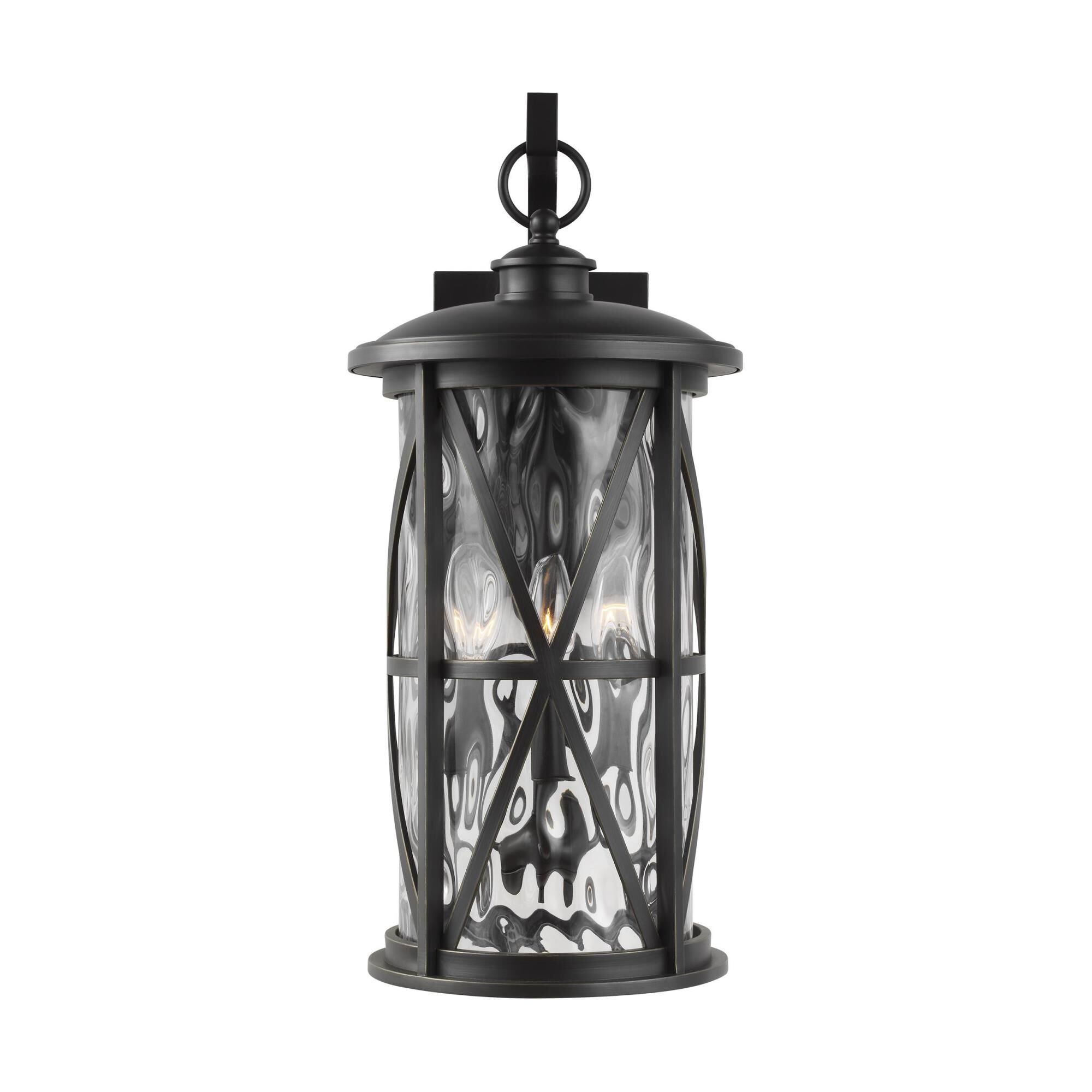Millbrooke 22 Inch Tall 3 Light Outdoor Wall Light by Generation Lighting