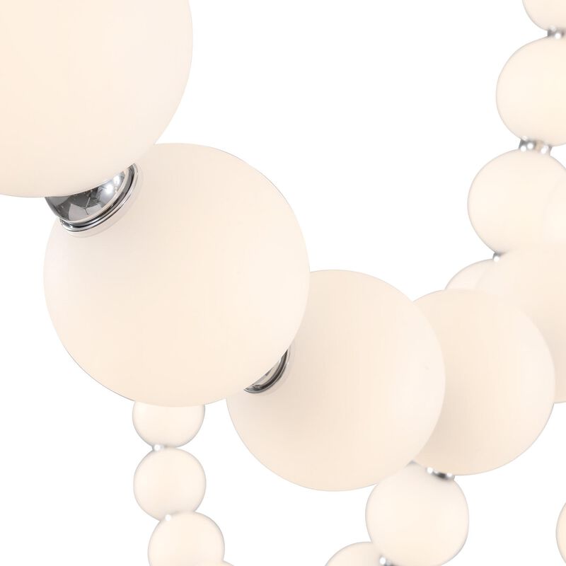 Ryan Pauly Akoya 13 Inch Multi Light Pendant by Alora Lighting