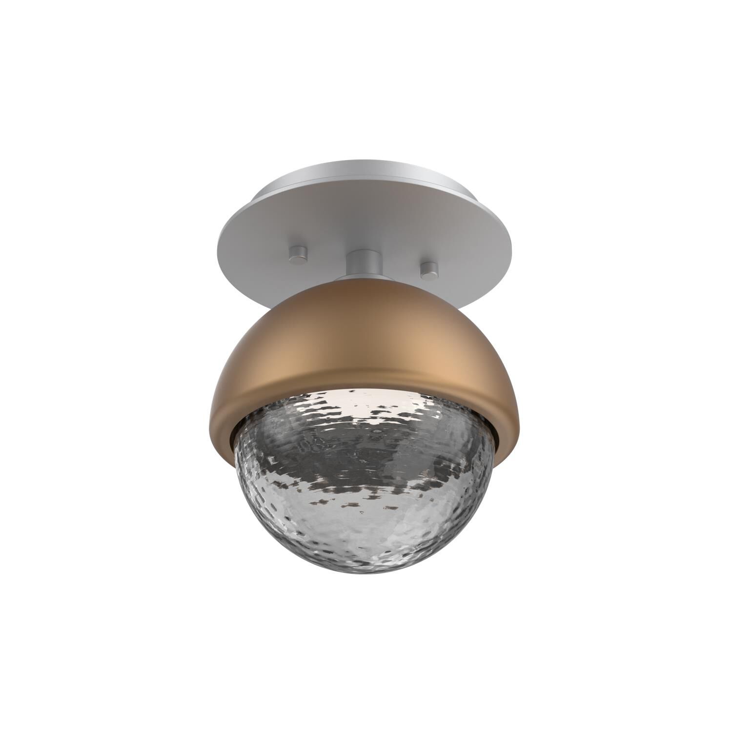 Shown in Classic Silver finish and Smoke glass and Novel Brass accent