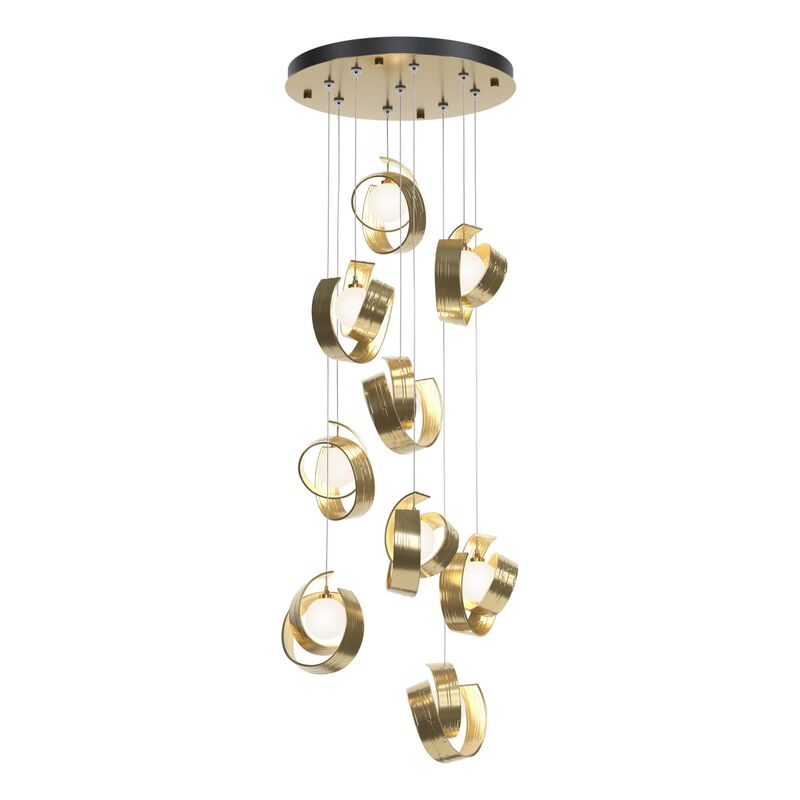 Riza 21 Inch 9 Light Multi Light Pendant by Hubbardton Forge