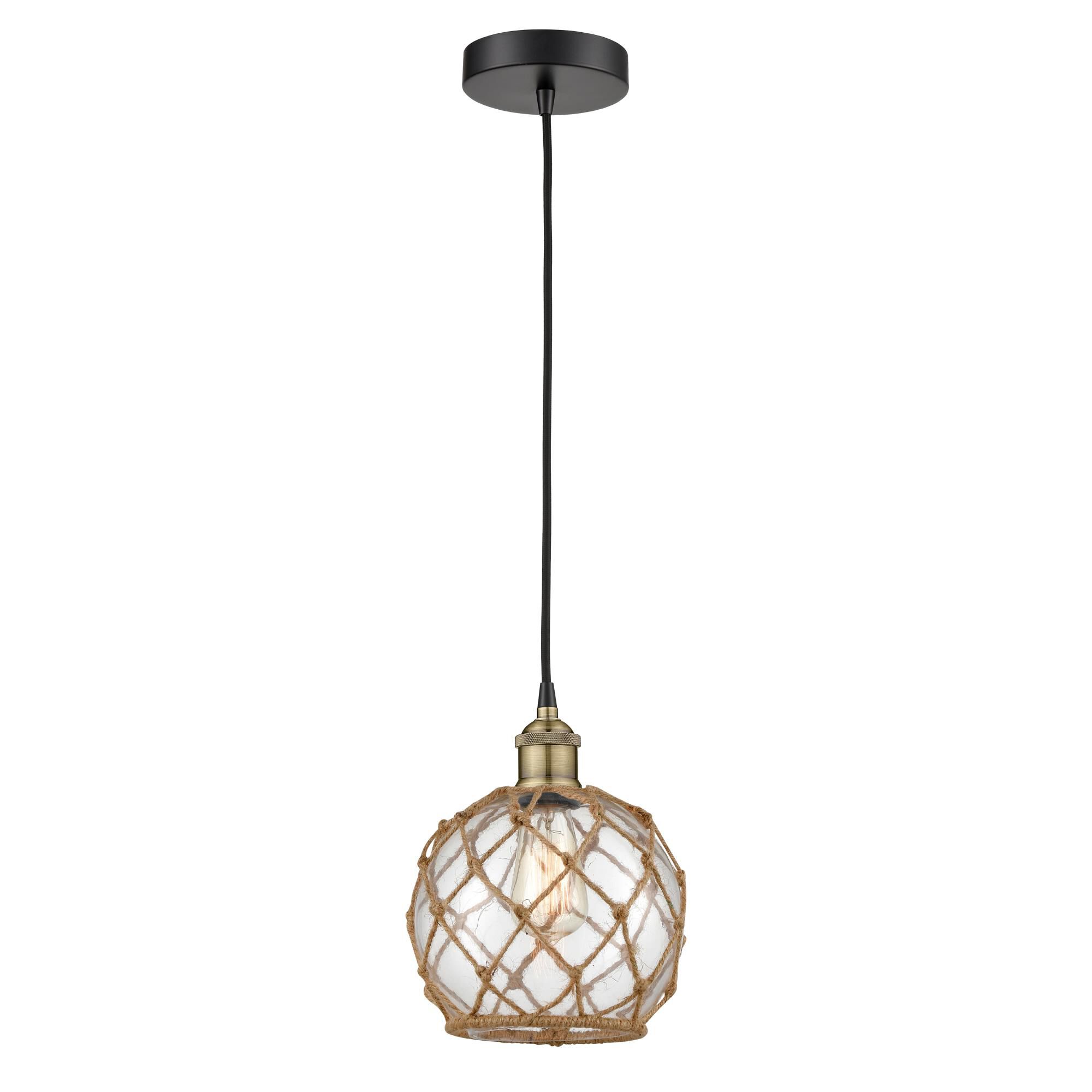 Bruno Marashlian Edison 8 Inch Mini Pendant by Innovations Lighting