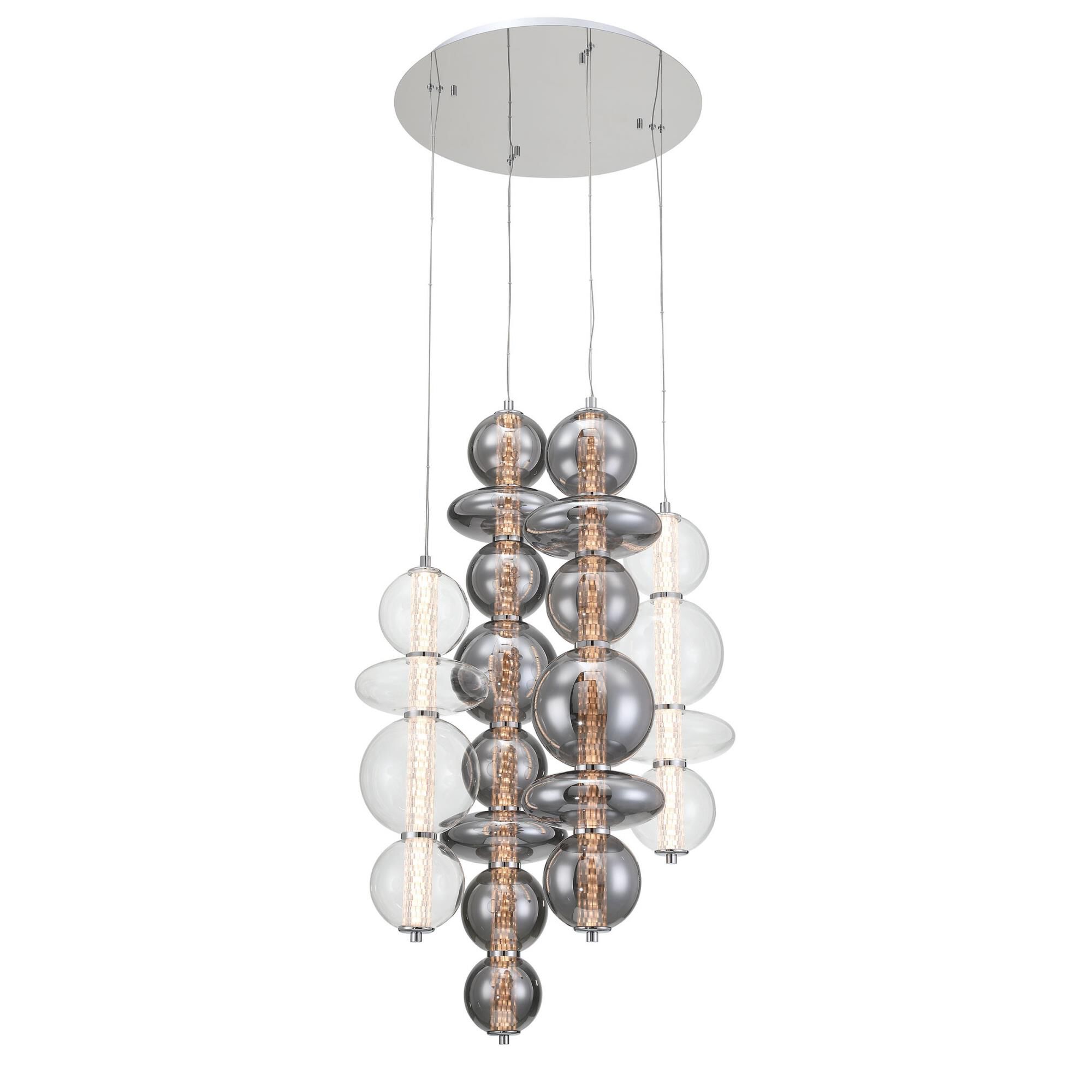 Atomo 30 Inch Multi Light Pendant by Eurofase Lighting