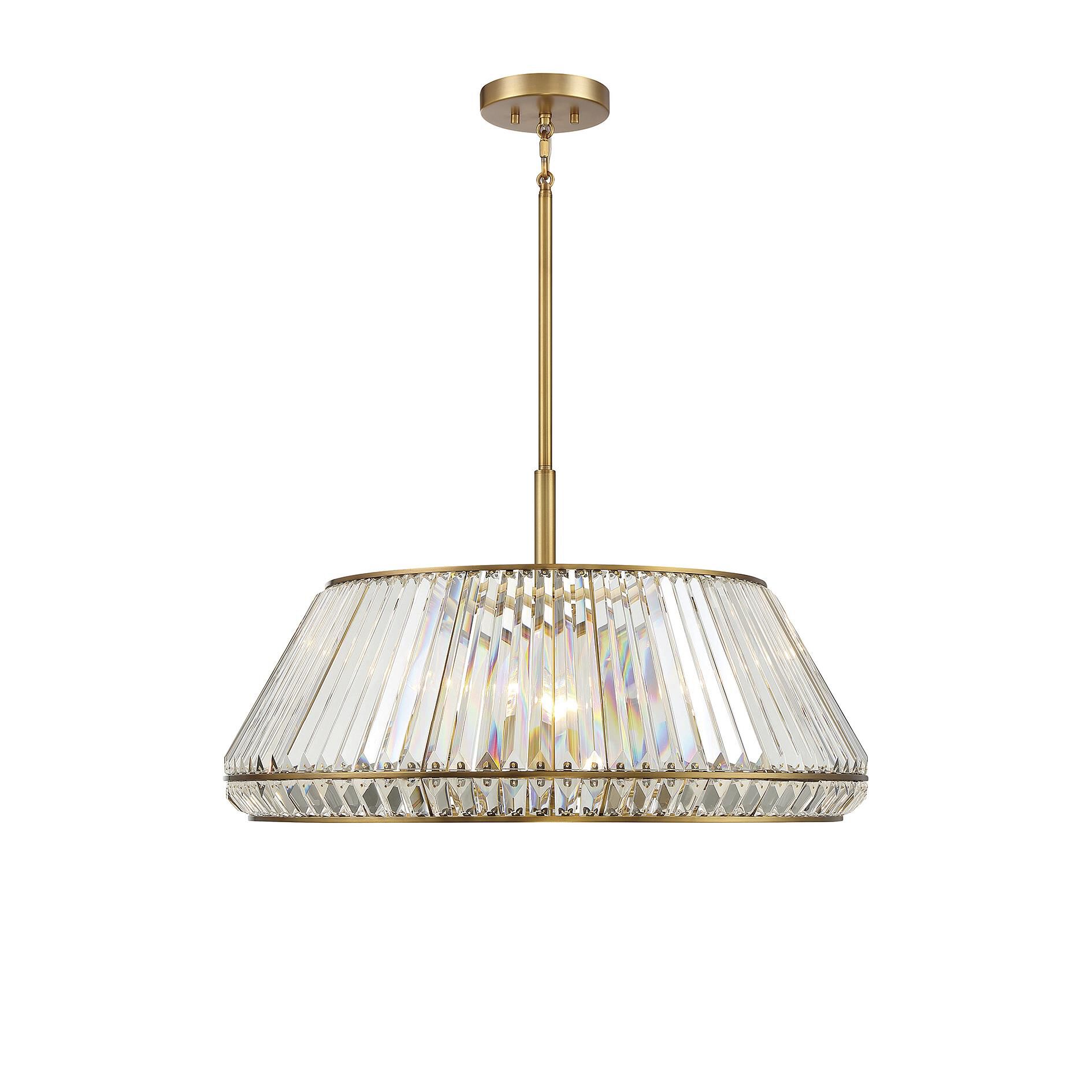 Pyramid 29 Inch Large Pendant by Savoy House