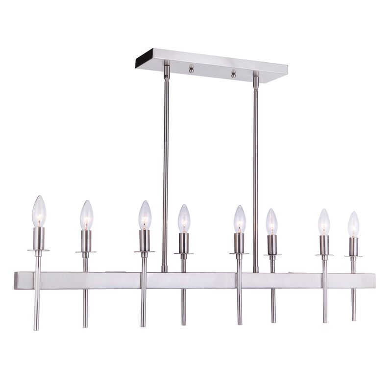 Larrson 38 Inch 8 Light Linear Suspension Light by Craftmade