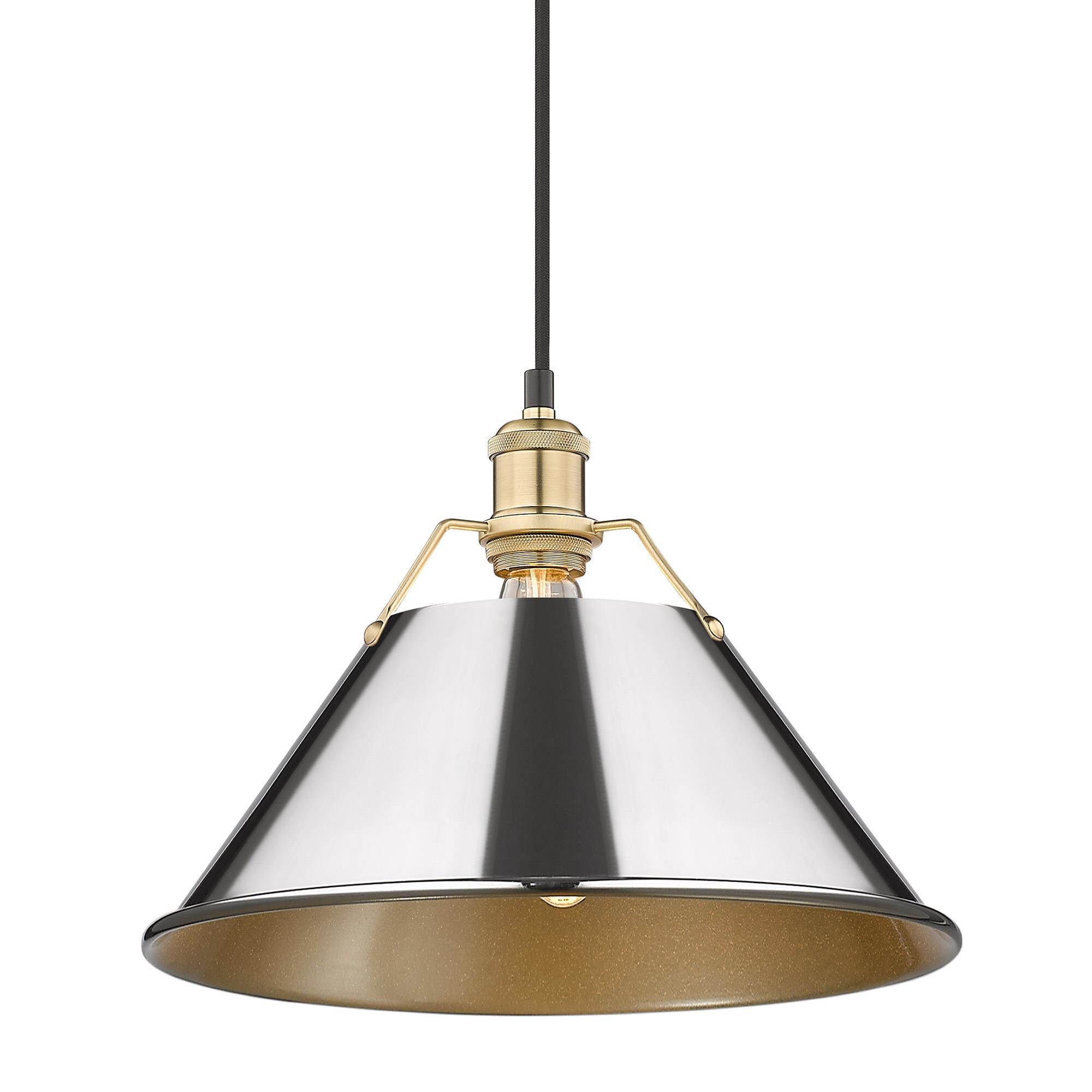 Orwell 14 Inch Large Pendant by Golden Lighting