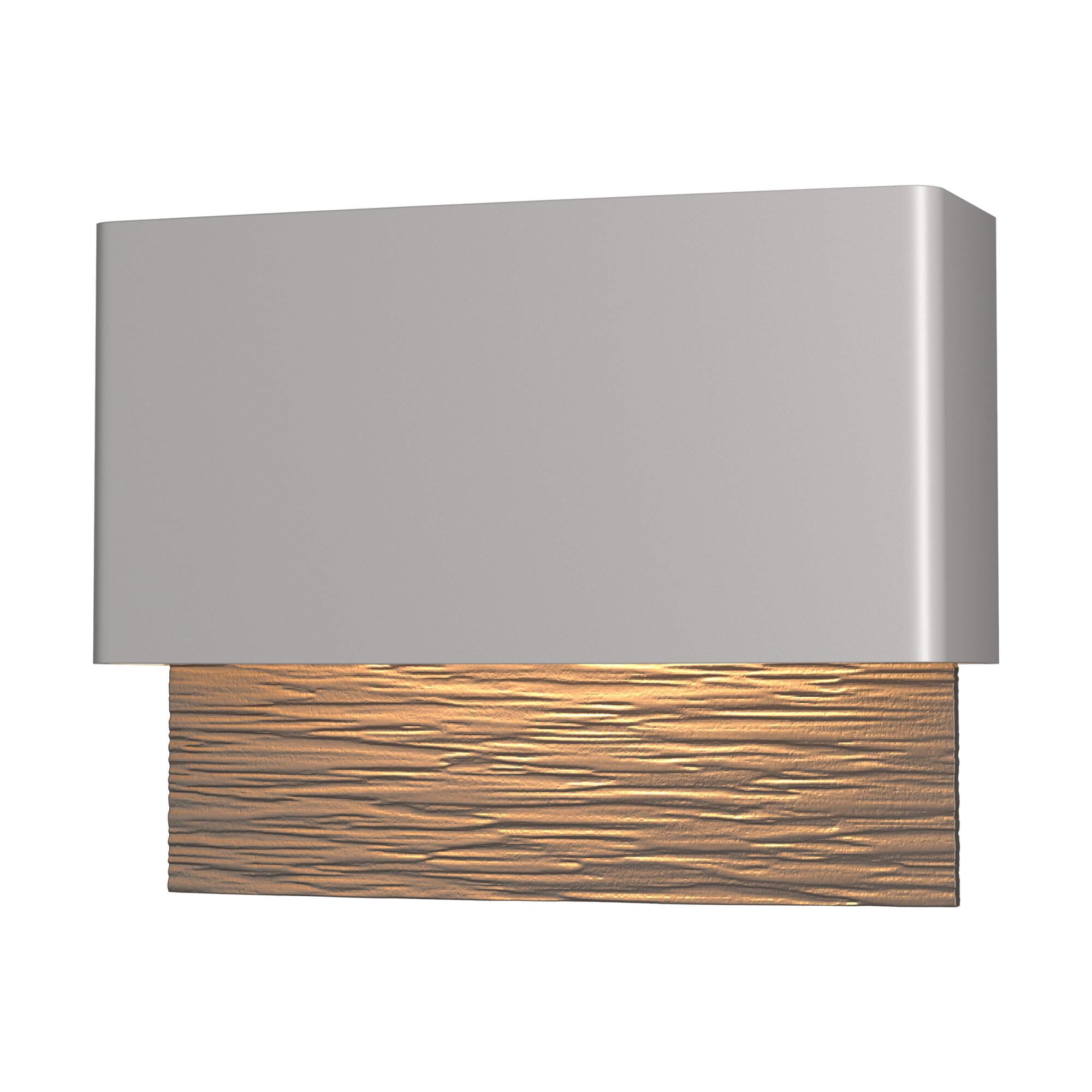 Shown in Coastal Burnished Steel finish and Coastal Dark Smoke accent