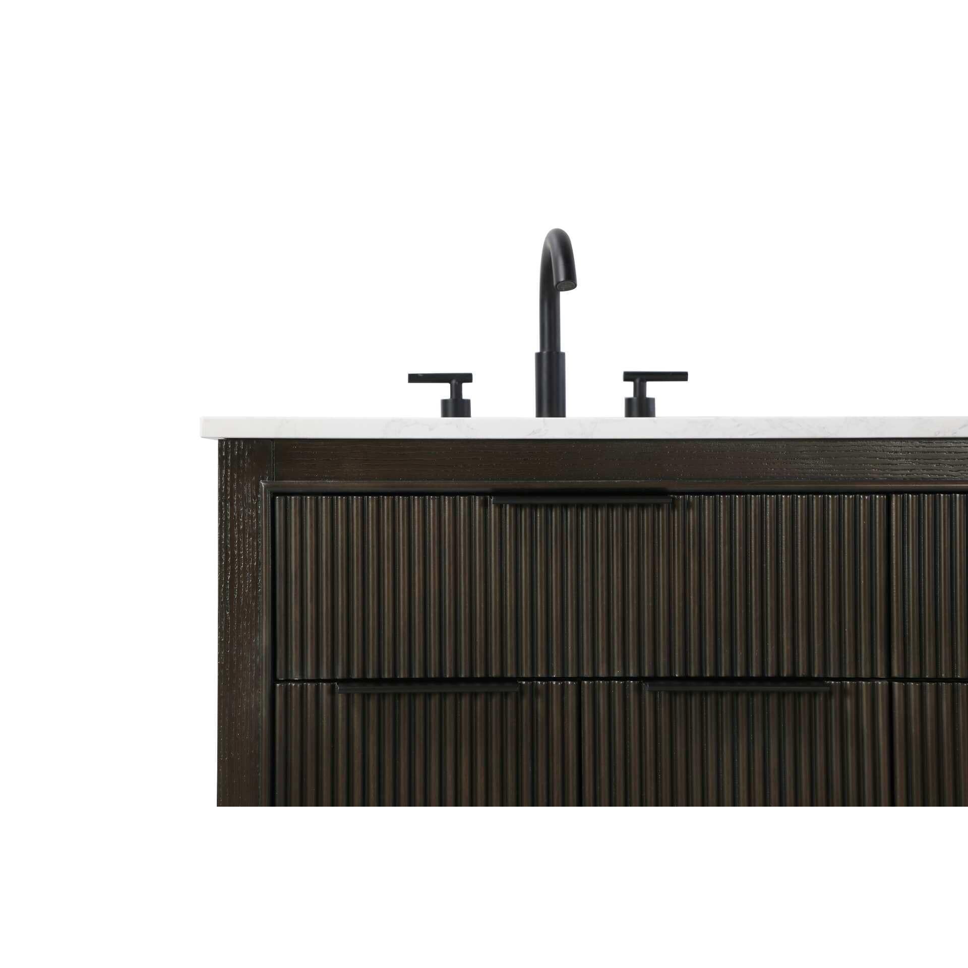 Langston 60 Inch Bath Vanity by Elegant Decor