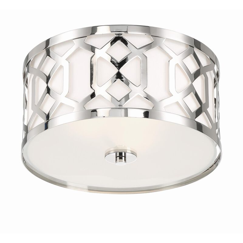 Libby Langdon Jennings 16 Inch 3 Light Flush Mount by Crystorama