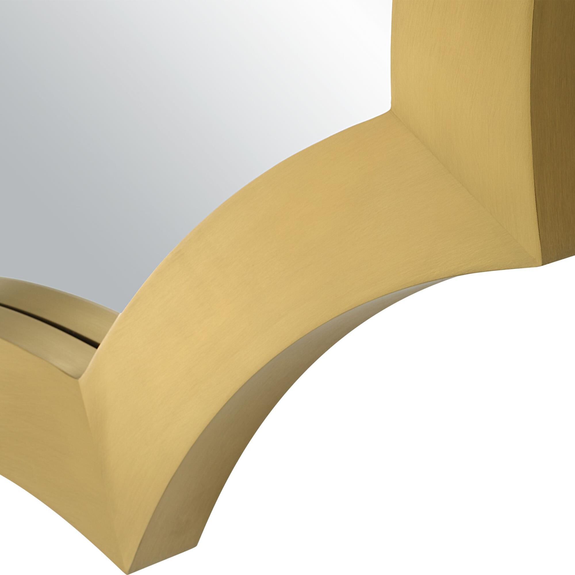 Shown in Brushed Brass finish