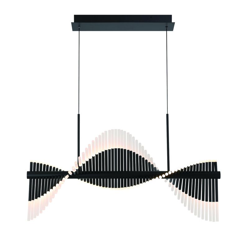 Voltik Small Linear Chandelier by Eurofase Lighting
